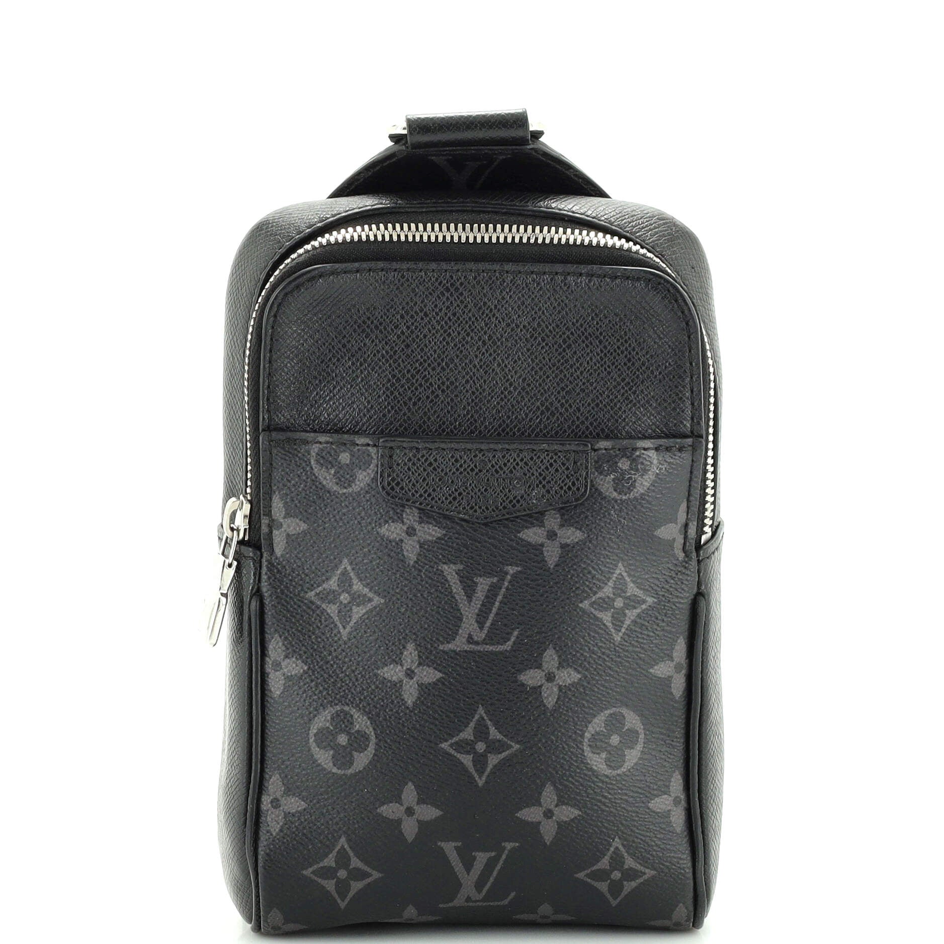 Louis Vuitton Backpack Outdoor Monogram Eclipse Taiga Cobalt in  Leather/Canvas with Silver-tone - US