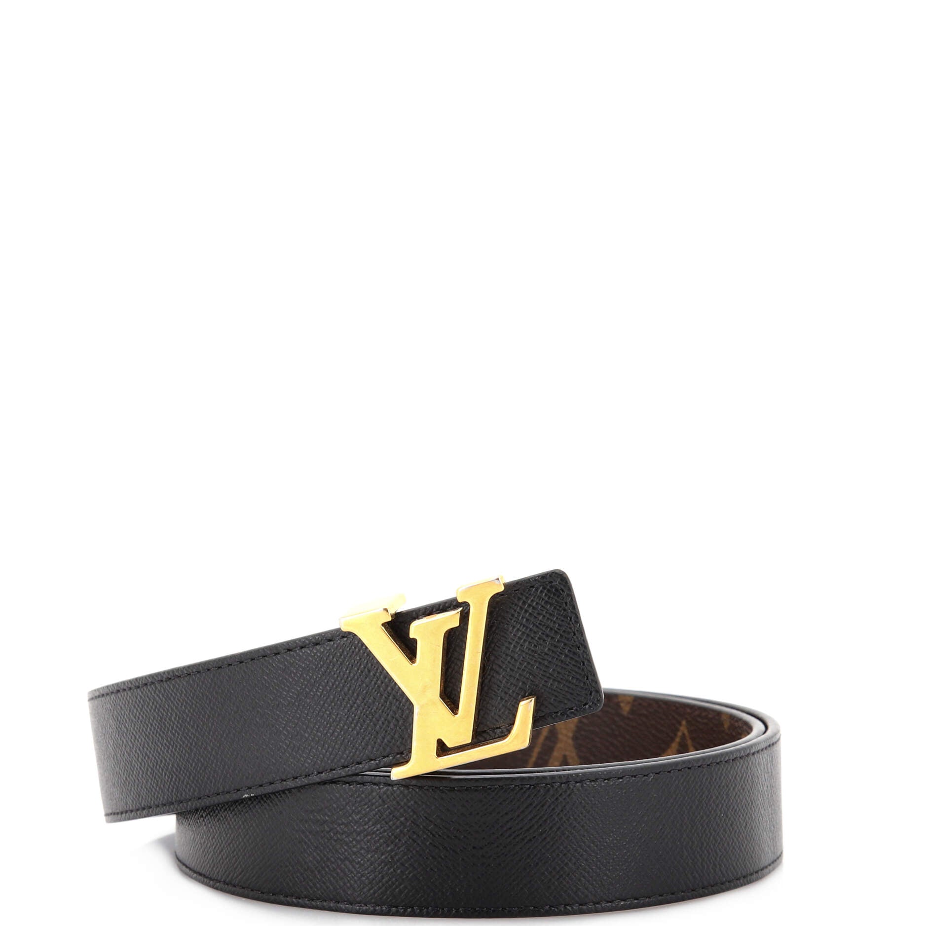 Louis Vuitton Signature Pocket 35mm Belt in Black for Men