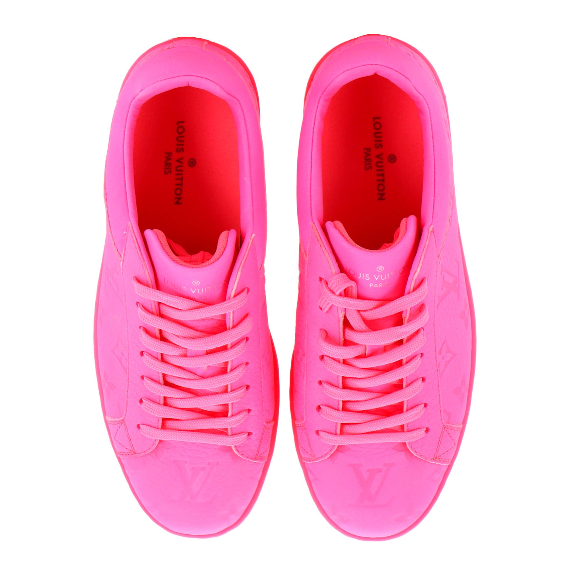 Louis Vuitton Charlie Sneakers Recycled Mixed Materials and Bioplastic Pink