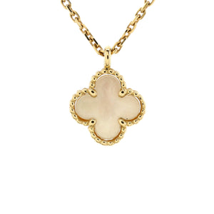 Louis Vuitton Blade Pendant Necklace Rose Gold