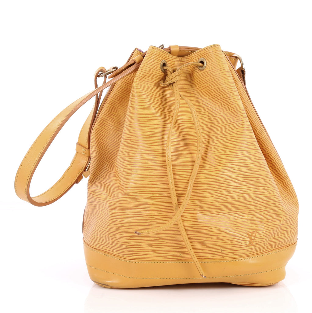 Buy Louis Vuitton Noe Handbag Epi Leather Large Yellow 2262302 – Rebag