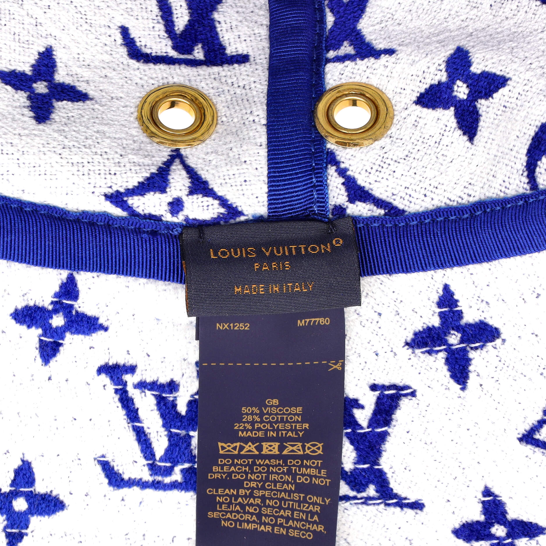 Louis Vuitton Monogram Teddy Chapkalaska Hat