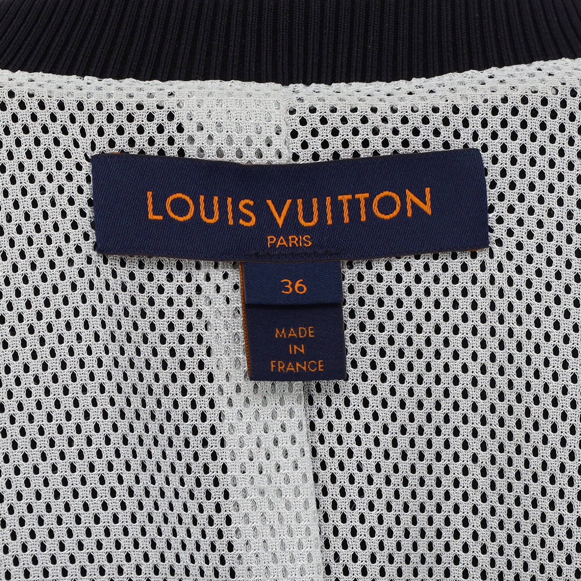 Louis Vuitton Women's Bomber Jacket Limited Edition Since 1854 Monogram  Jacquard Wool Blend Black 1654523