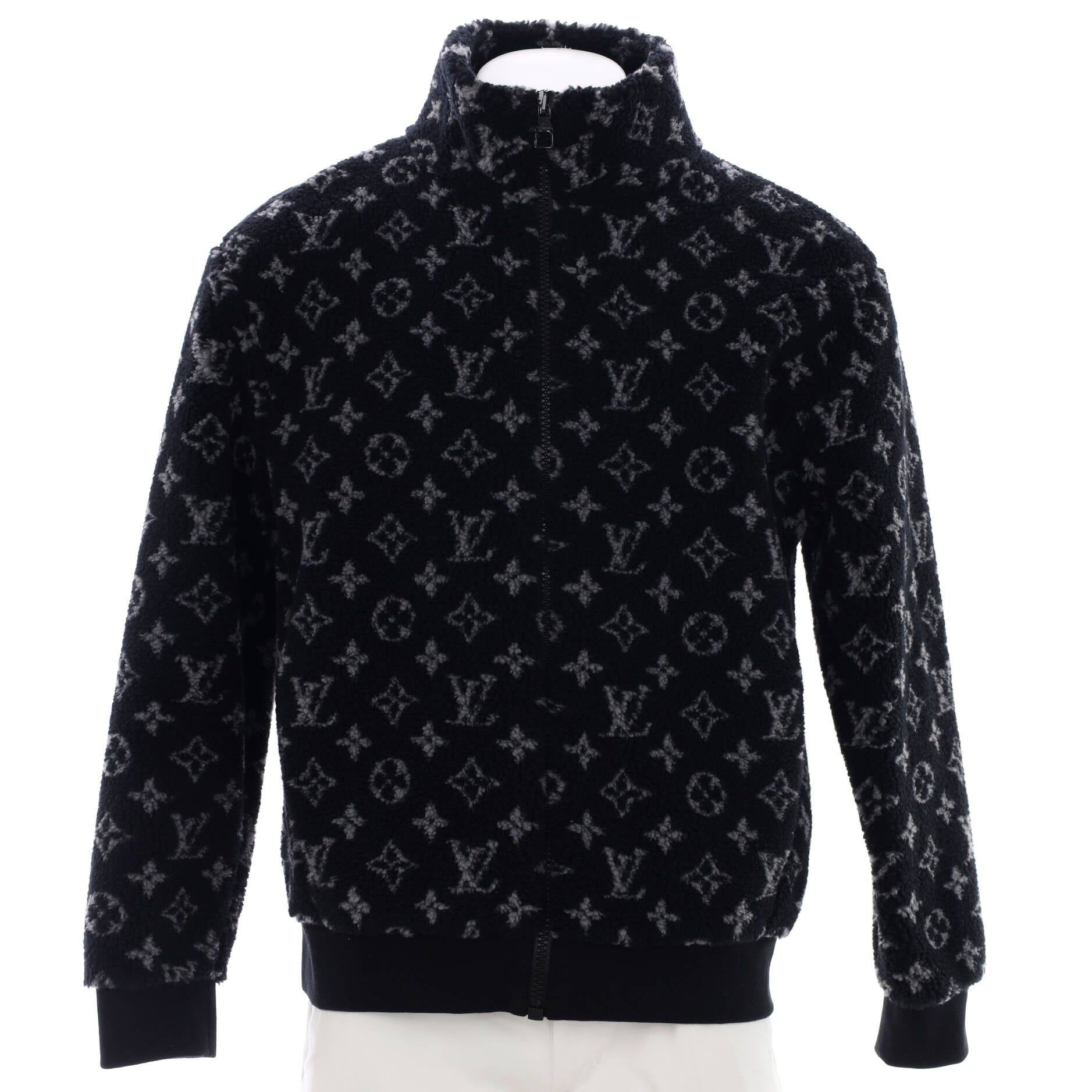 Louis Vuitton, Jackets & Coats, Louis Vuitton Mens S Lv X Nigo Jacquared  Damier Fleece Blouson Zip Jacket
