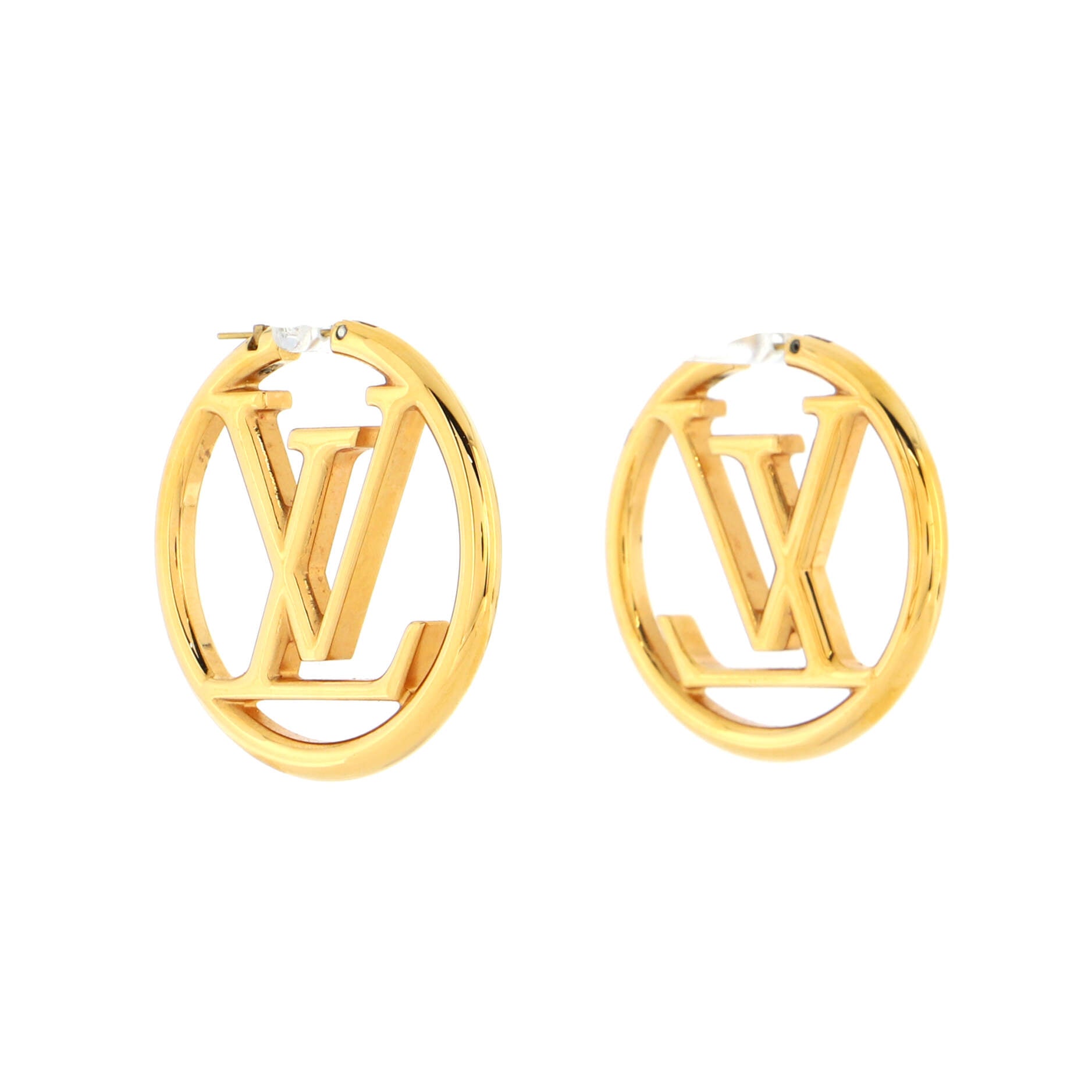 Louis Vuitton 18k Pink Gold LV Volt One Stud Diamond Earring - Yoogi's  Closet