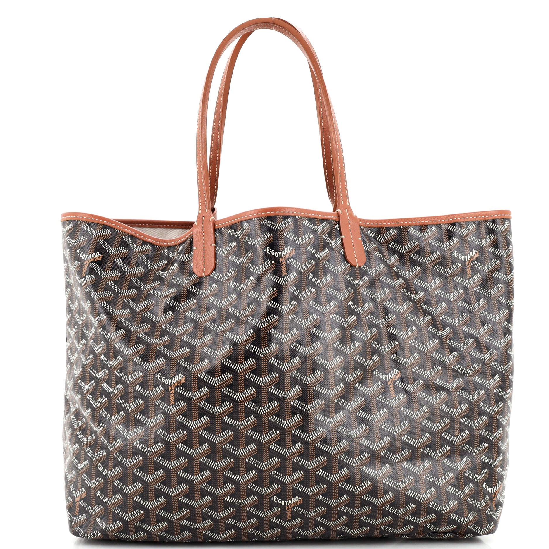 Goyard Womens Small Poitiers Claire-Voie Tote Crossbody Handbag