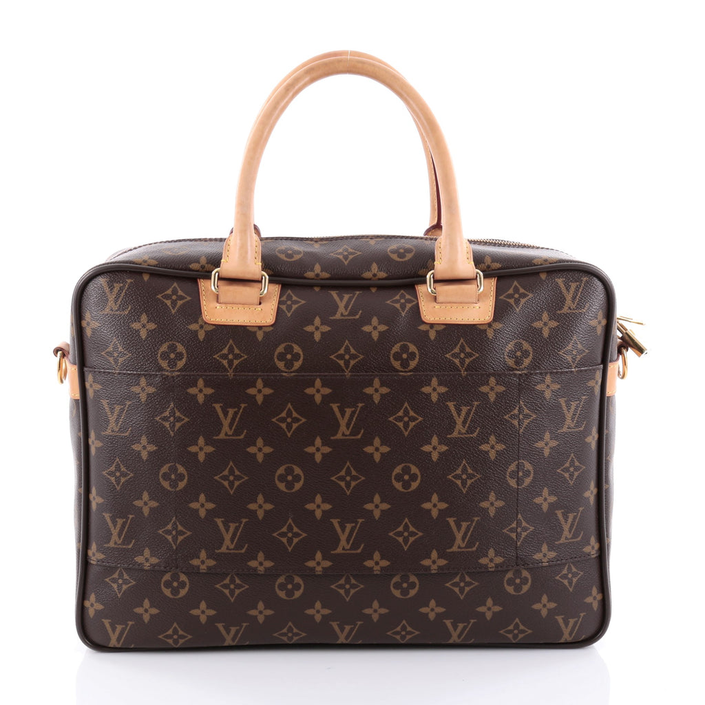 Buy Louis Vuitton Icare Laptop Bag Monogram Canvas Brown 2286401 – Rebag