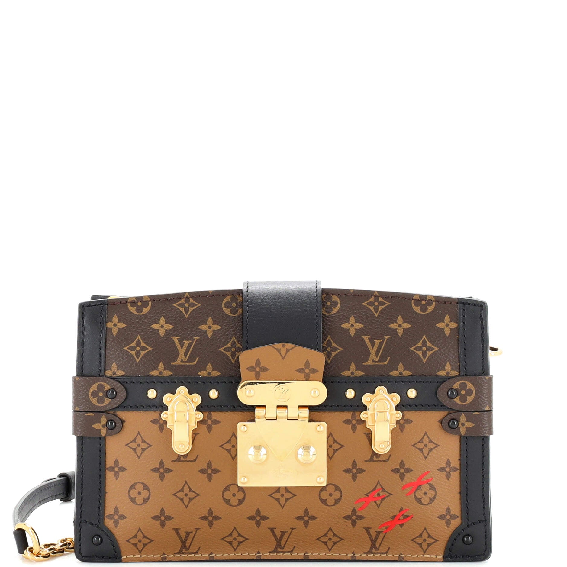 Louis Vuitton Trunk Clutch Reverse Monogram Canvas Limited Edition