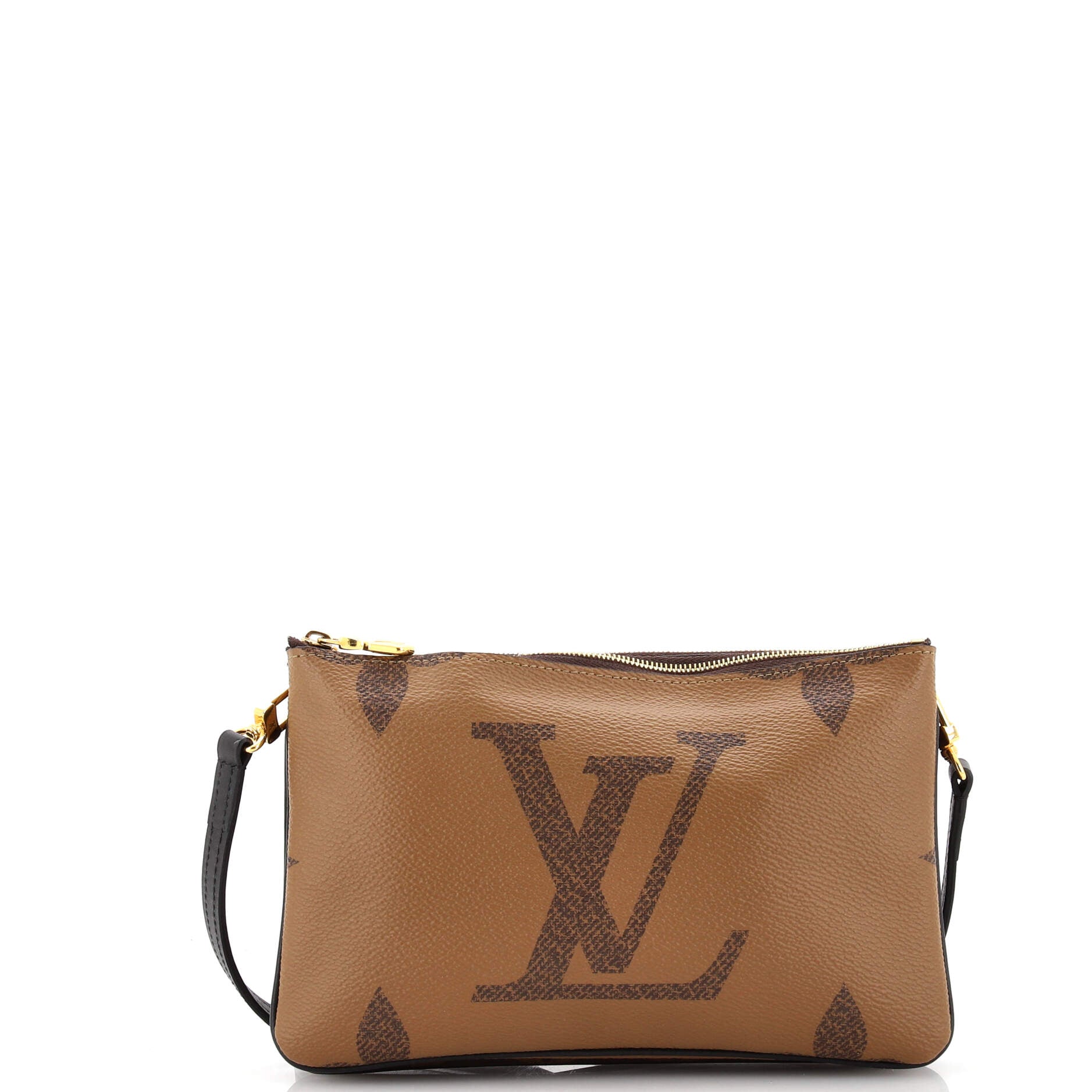 Louis Vuitton 2020s Pre-owned Double Zip Pochette Two-Way Bag