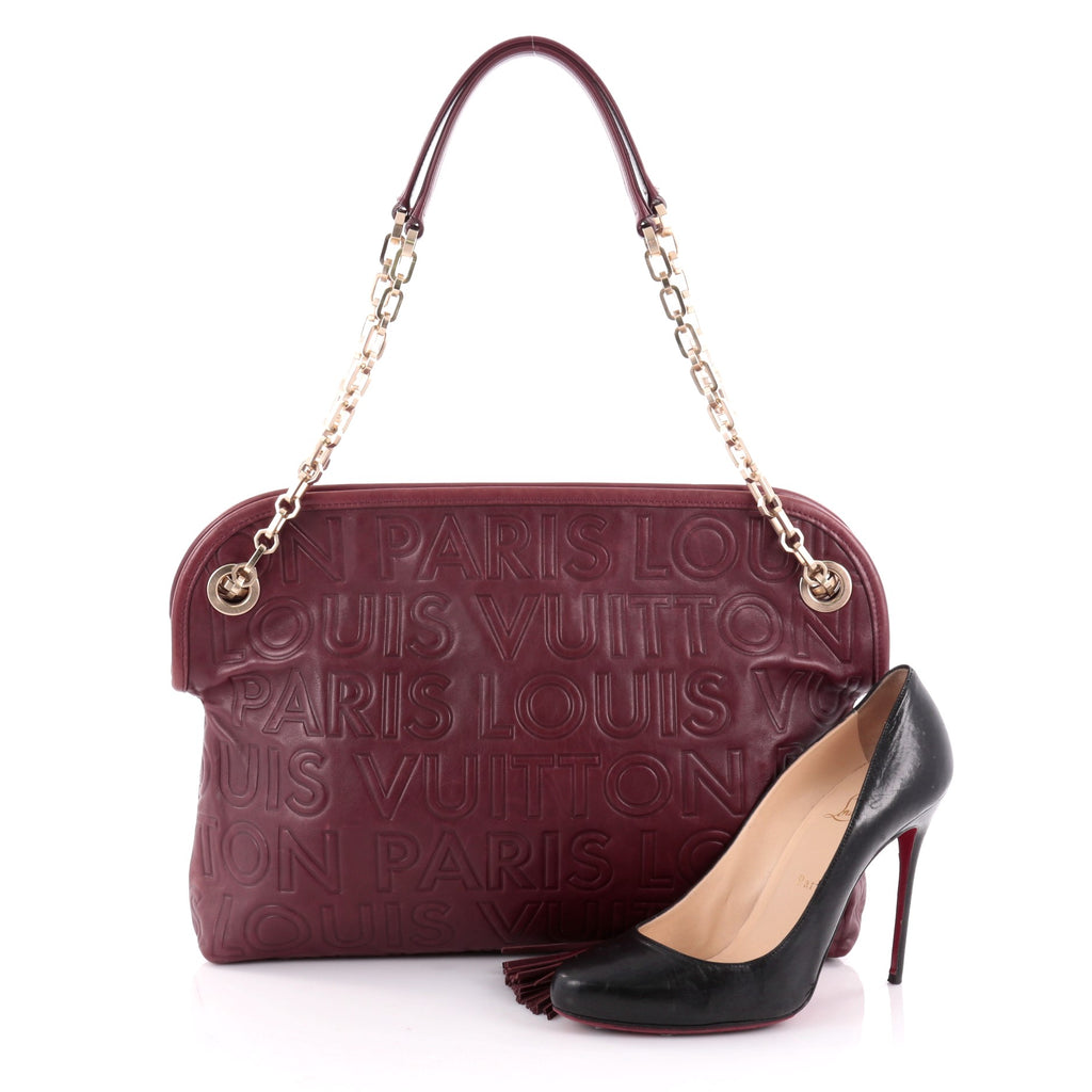 Buy Louis Vuitton Limited Edition Paris Souple Wish Bag 2295903 – Rebag