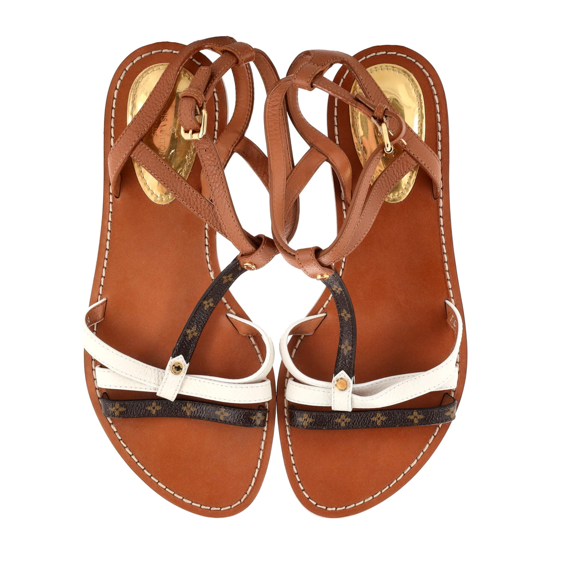 Louis Vuitton 2021 Paseo Flat Slides - ShopStyle