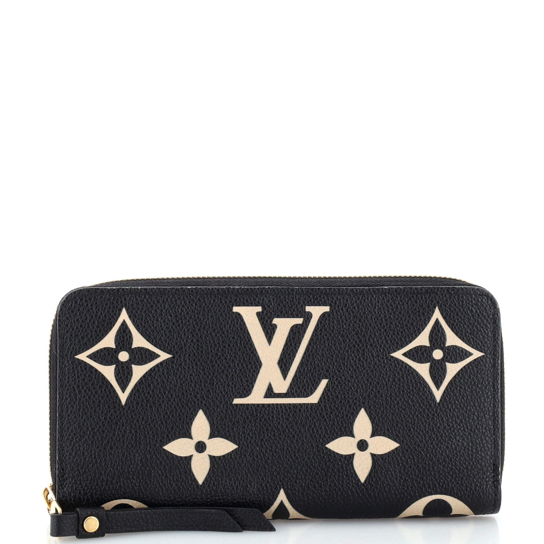 Louis Vuitton NEW Blue Monogram Giant By The Pool Zippy Wallet