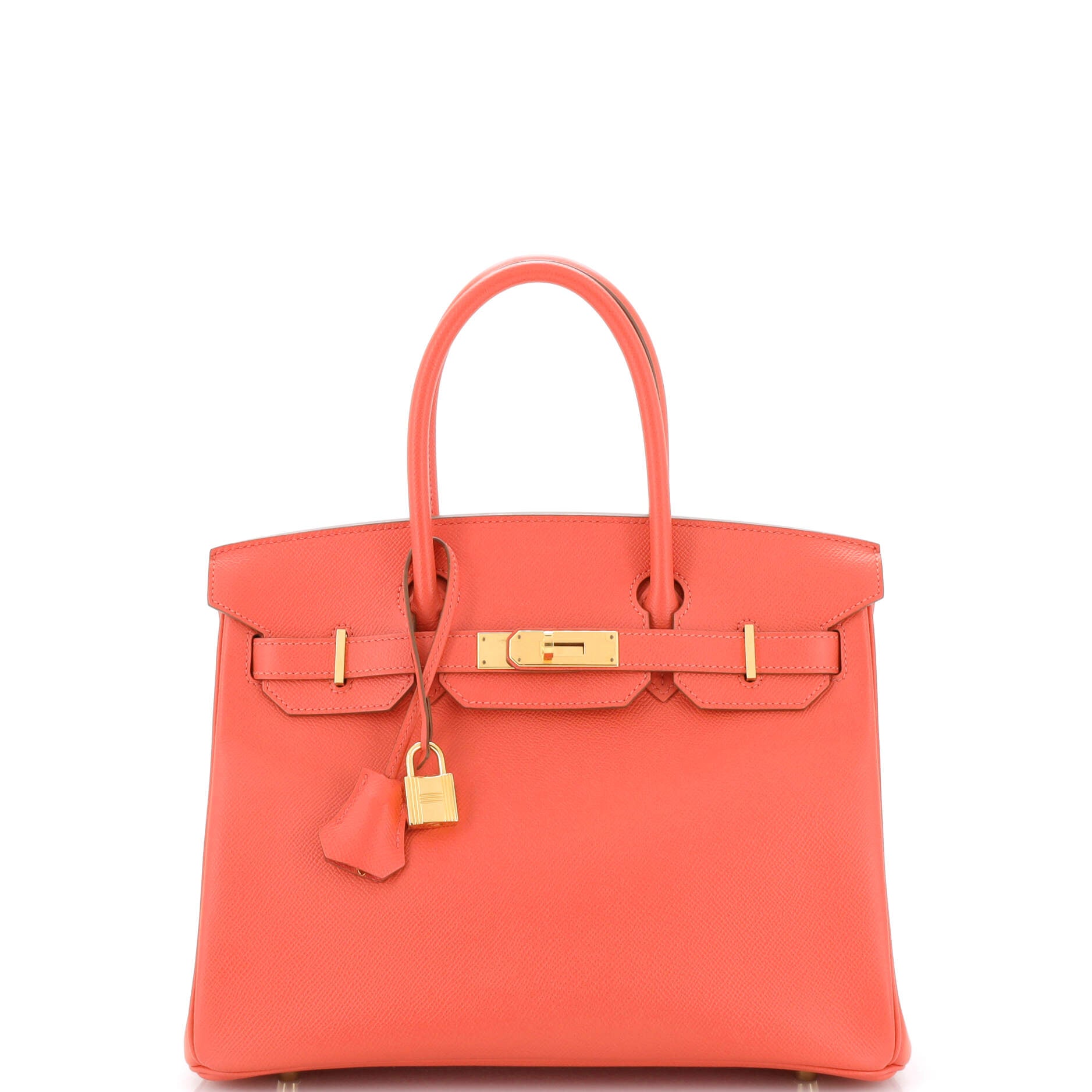 Hermes Rose Jaipur Clemence Leather Picotin Lock PM Bag - Yoogi's