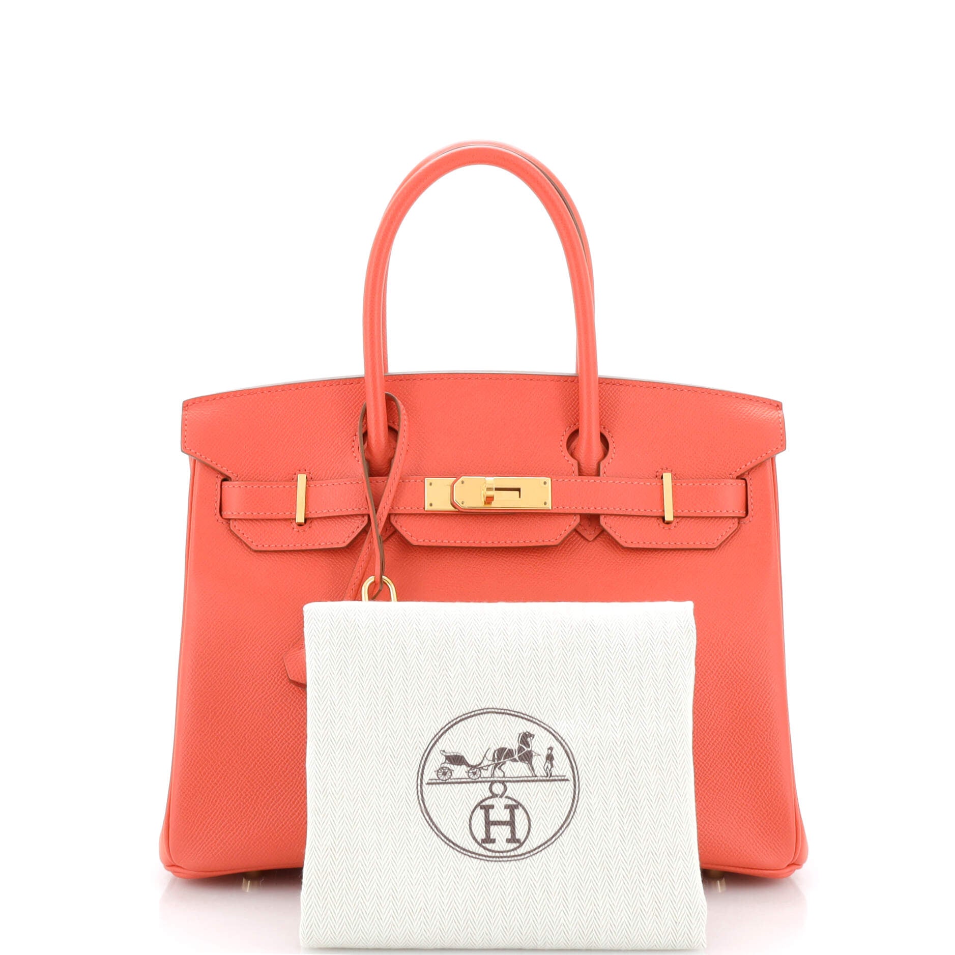Hermes Bi-Color Capucine/Rouge H Clemence Leather Palladium Plated Picotin  Lock Bag - Yoogi's Closet
