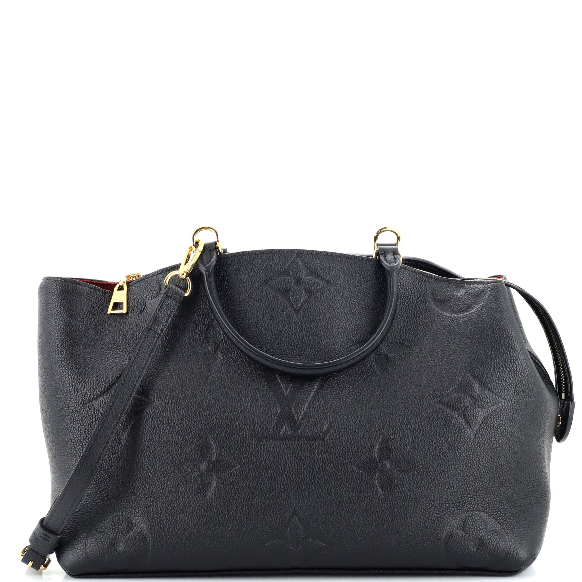 Louis Vuitton Grand Palais Handbag Bicolor Monogram Empreinte