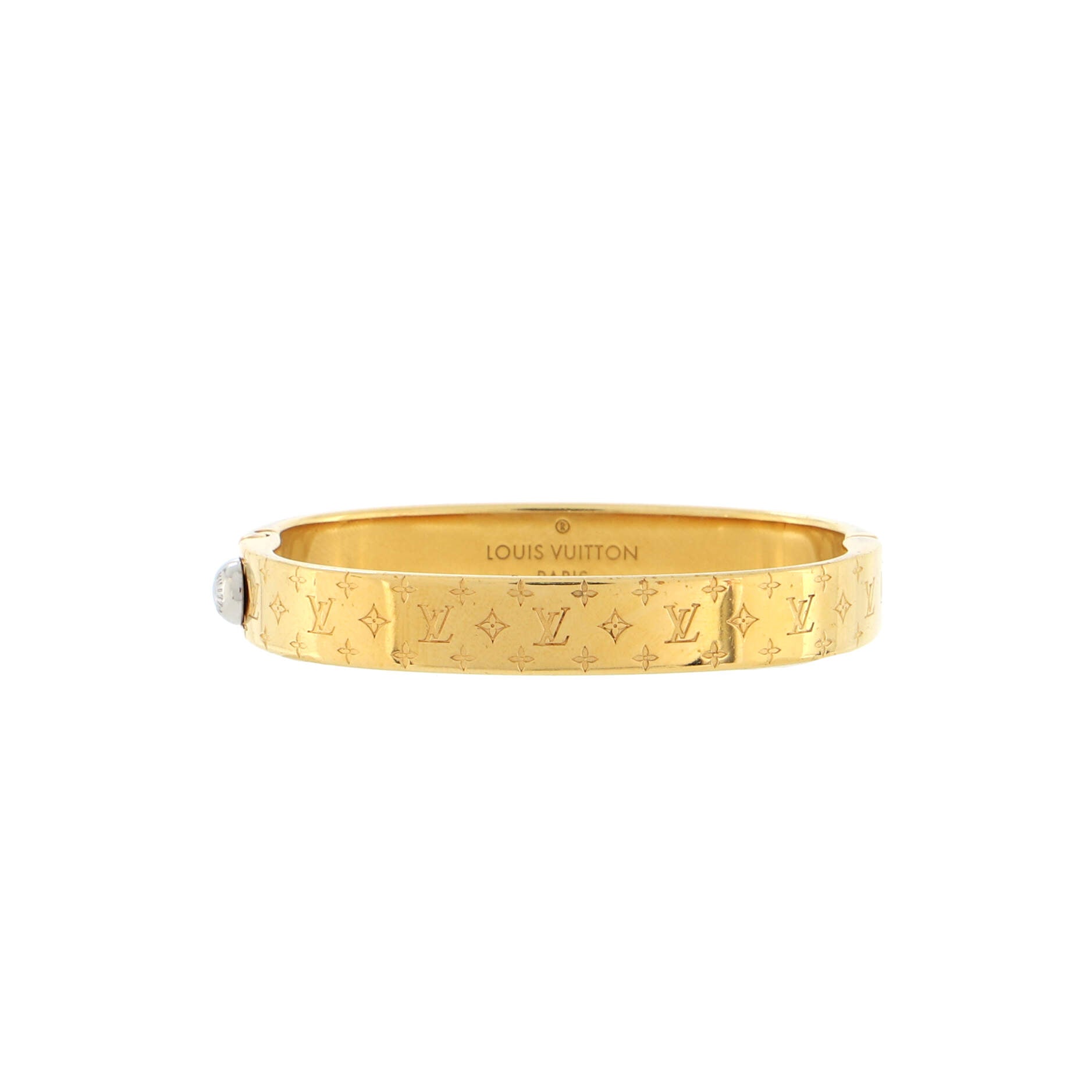 Shop Louis Vuitton MONOGRAM Nanogram strass bracelet (M64860) by