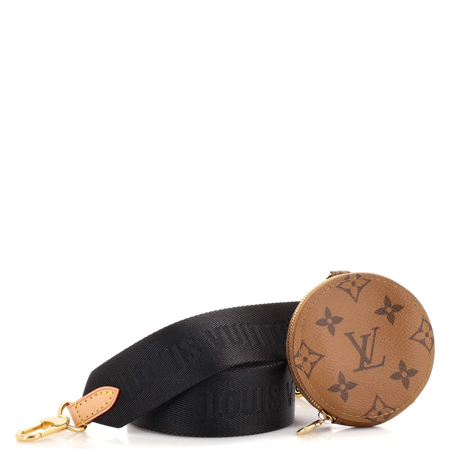 Louis Vuitton Monogram Canvas Nylon Strap with Coin Purse