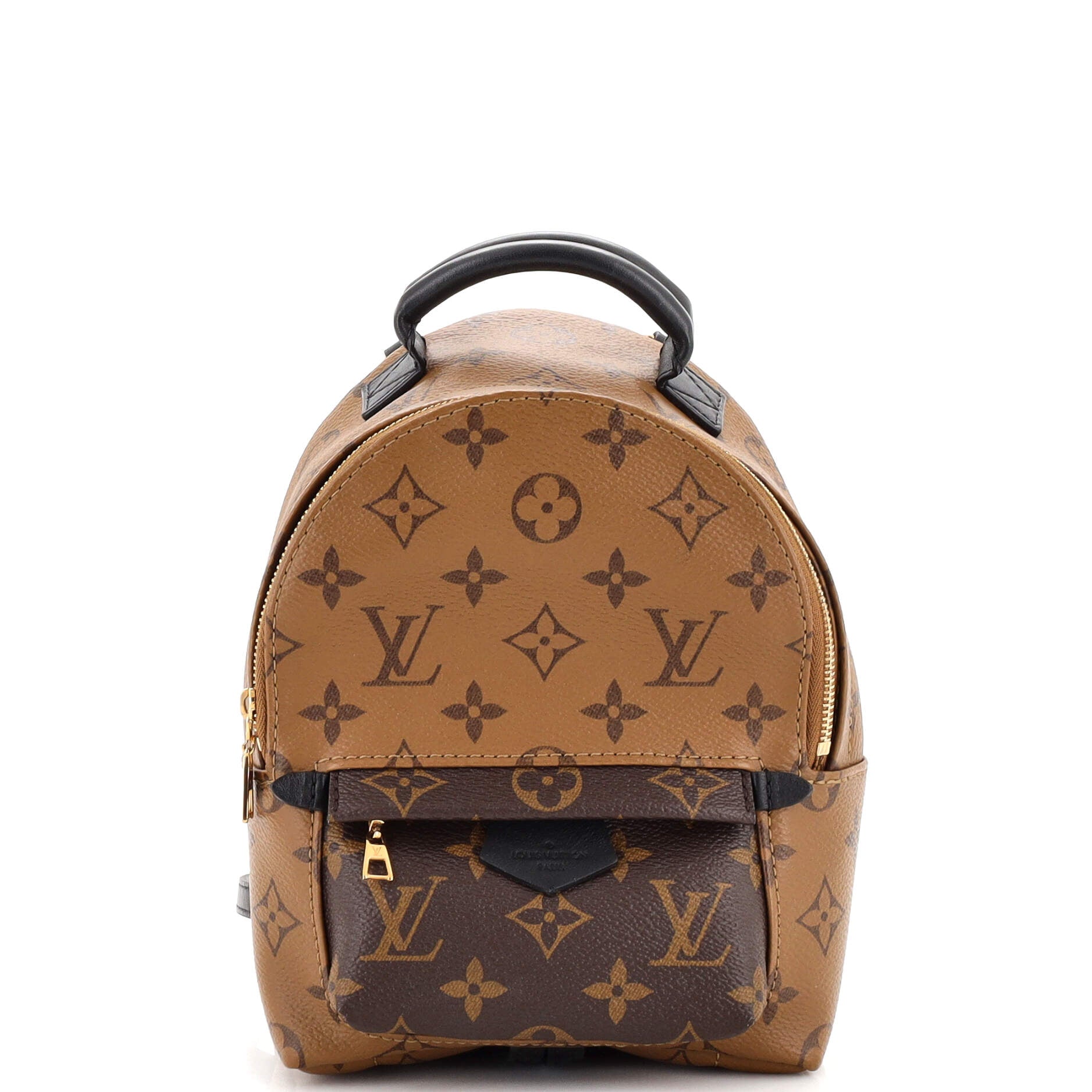 Louis Vuitton Ebene Reverse Monogram Coated Canvas Mini Palm