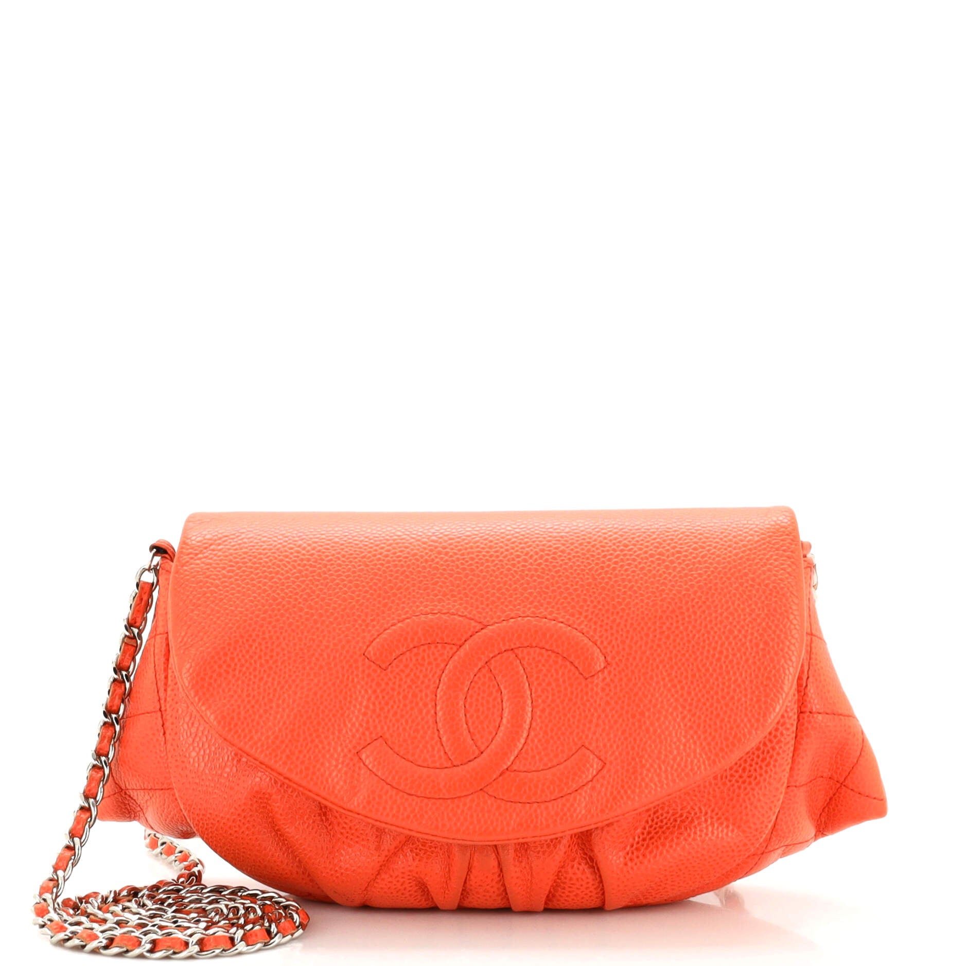 Chanel Coco Curve Flap Messenger Calfskin and Quilted Goatskin Medium at  1stDibs