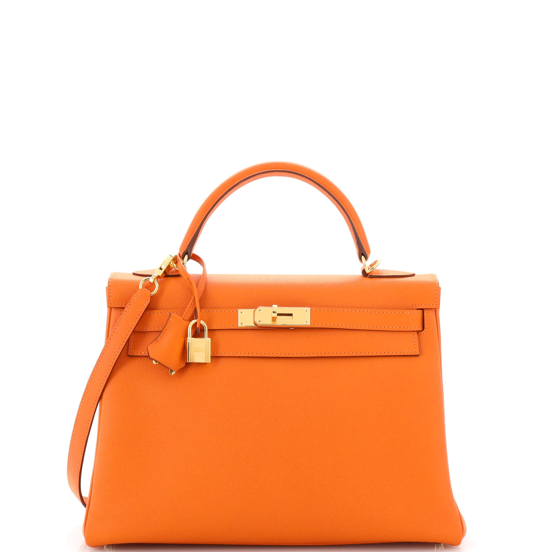 Replica Hermes Garden Party 30 Bag In Yellow Taurillon Leather