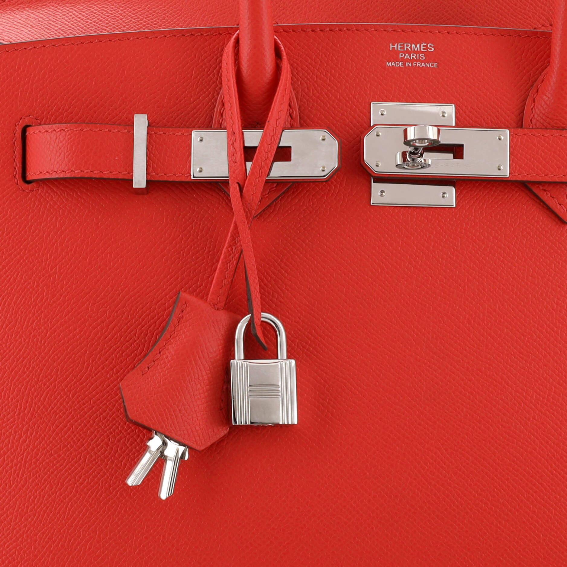 Hermes Kelly 28 Rose Texas Veau Epsom Leather Palladium plated Y Stamp –  REDELUXE