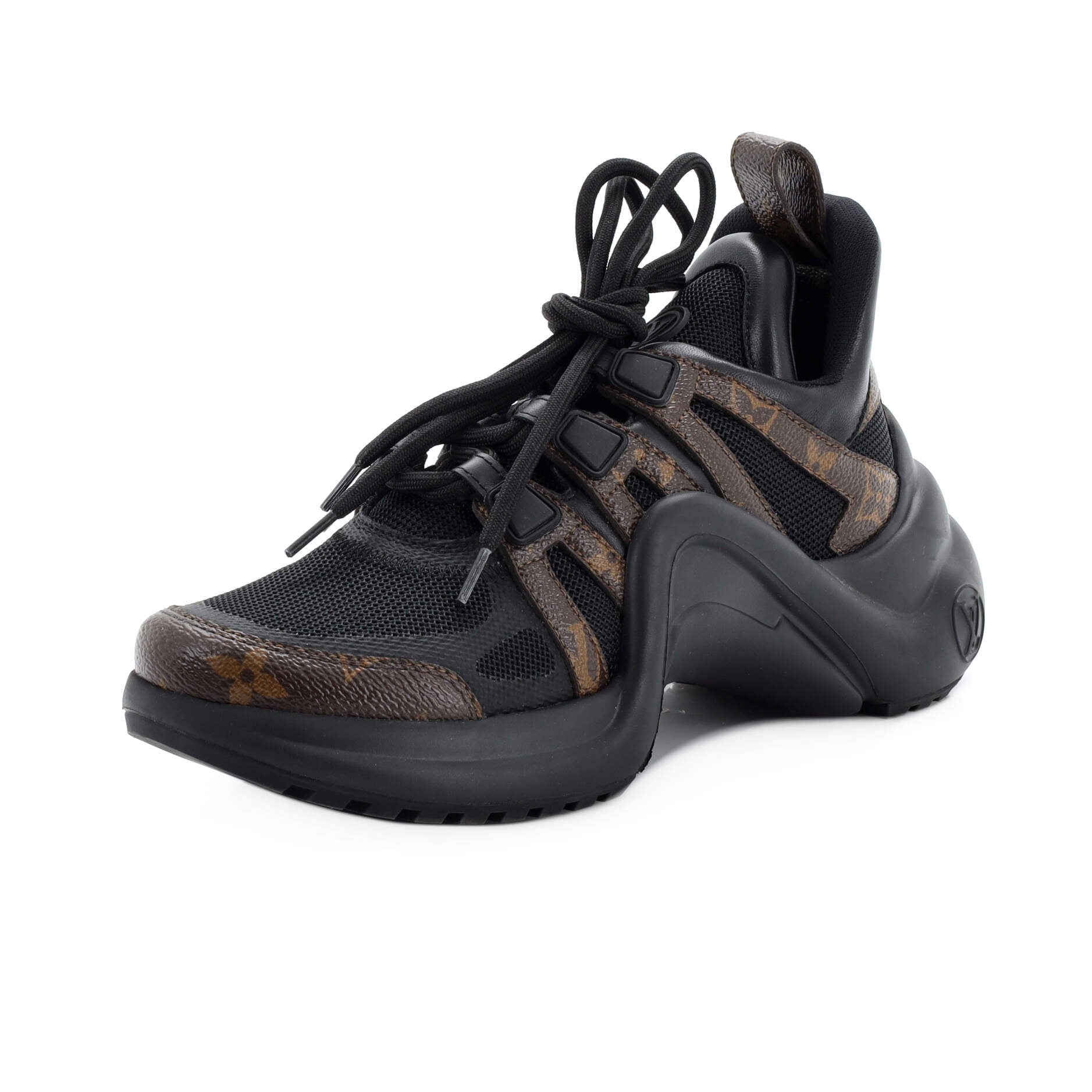 Louis Vuitton Women's Archlight Sneakers Fabric and Leather - ShopStyle
