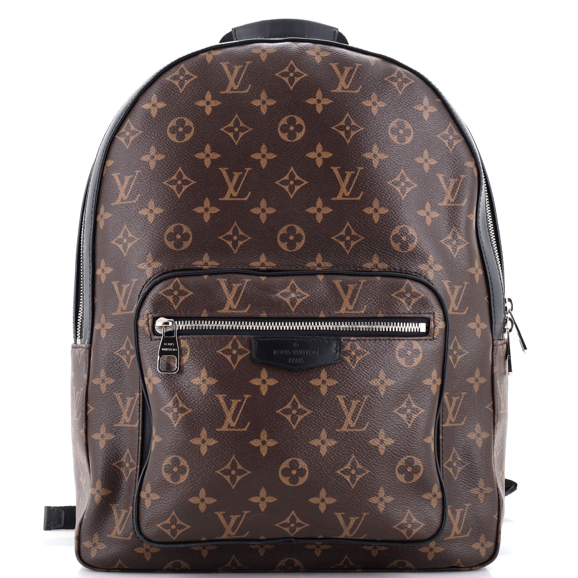 Pre-owned Louis Vuitton Black Damier Graphite Coated Canvas Josh Backpack