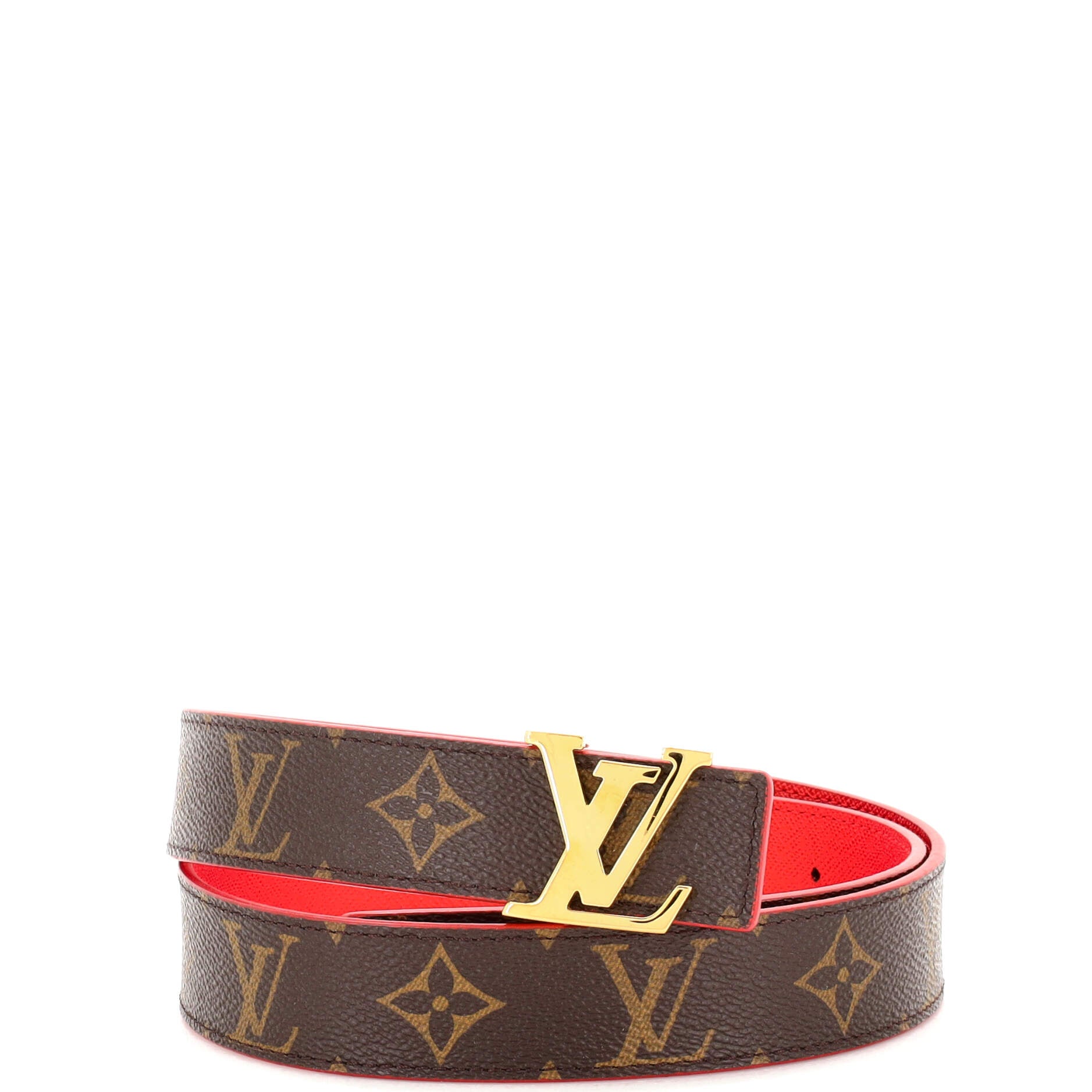 Louis Vuitton MONOGRAM Lv Initials Lv Mirror Mirror 40Mm Reversible Belt  (MP303V, MP303V)