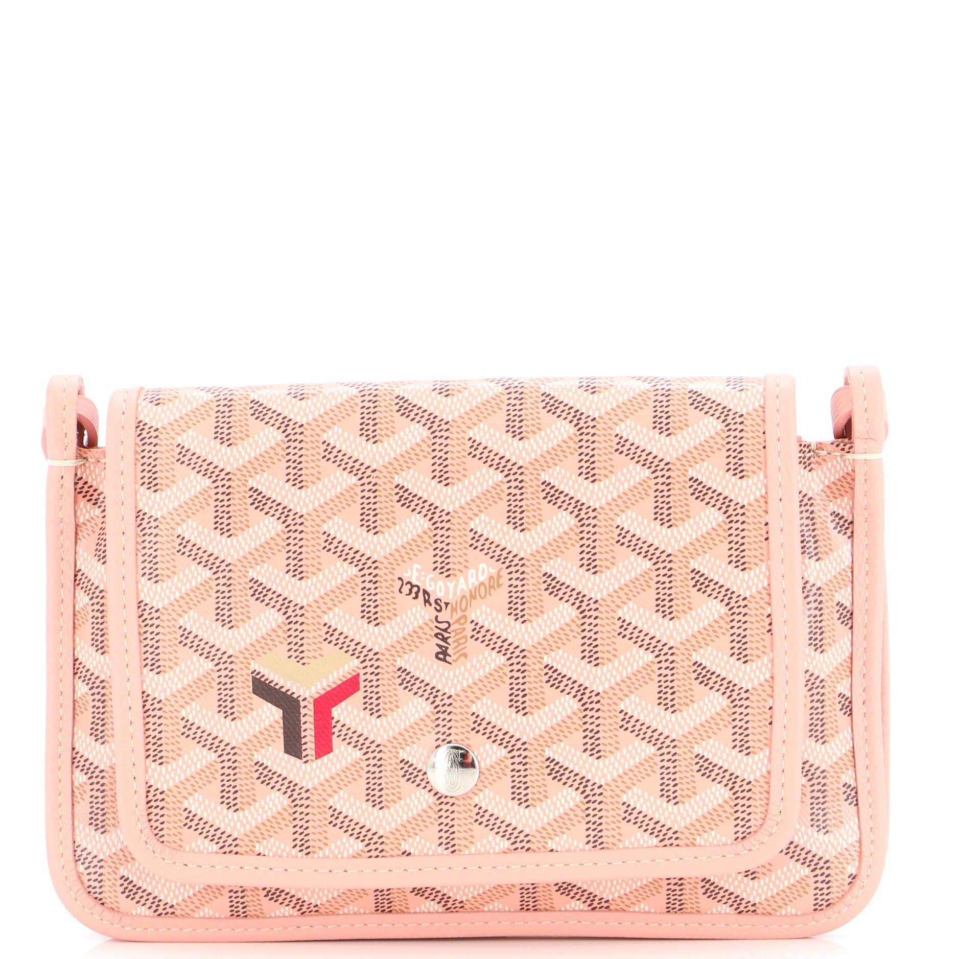 GOYARD Goyardine Varenne Continental Wallet Pink 1294312