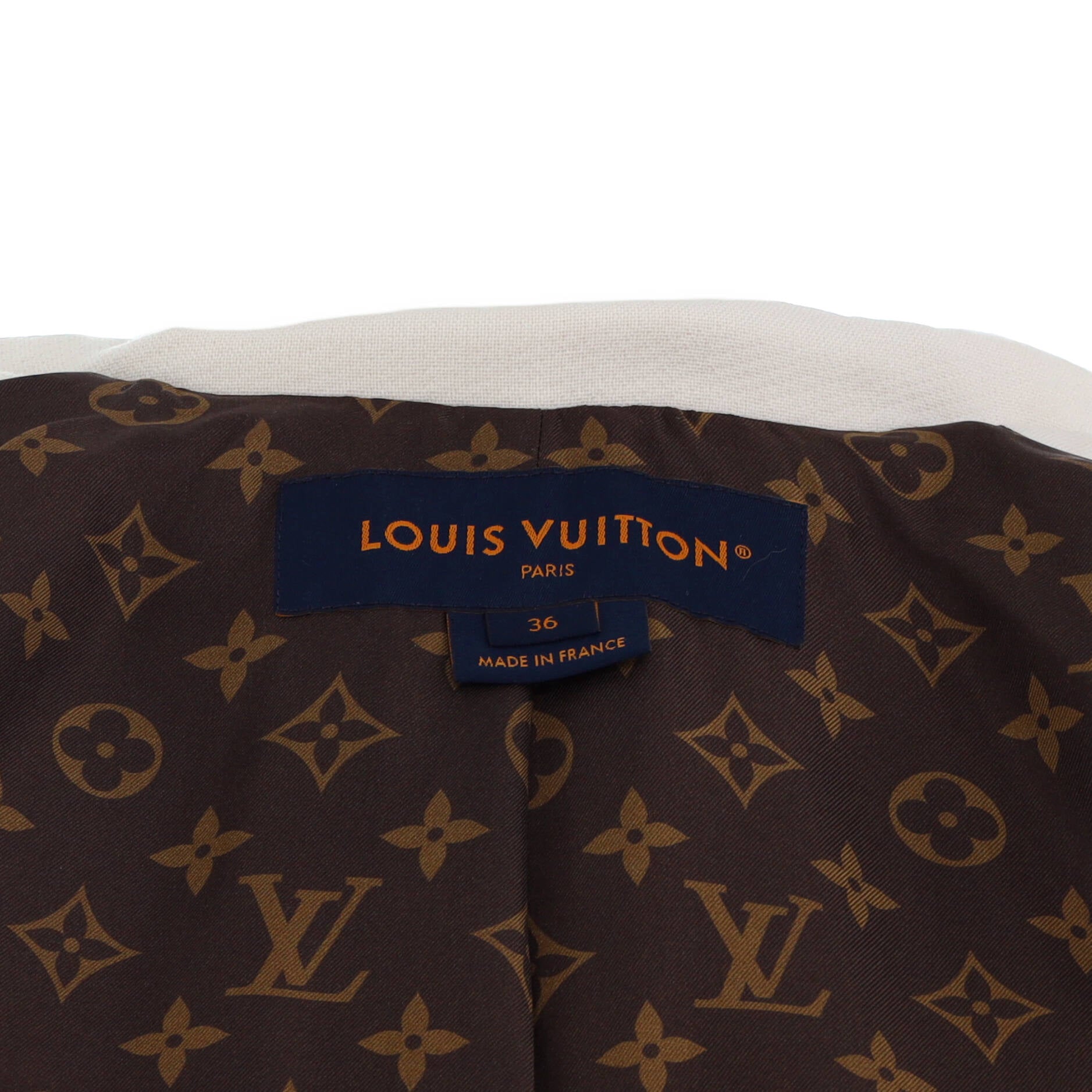 Louis Vuitton Graphic Lv Jacquard Zipped Cape
