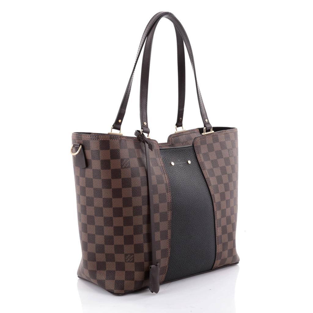 Buy Louis Vuitton Jersey Handbag Damier Canvas with Leather 2333201 – Rebag