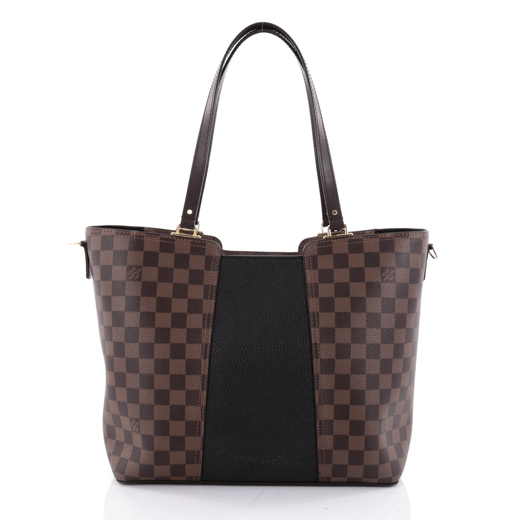 Buy Louis Vuitton Jersey Handbag Damier Canvas with Leather 2333201 – Rebag