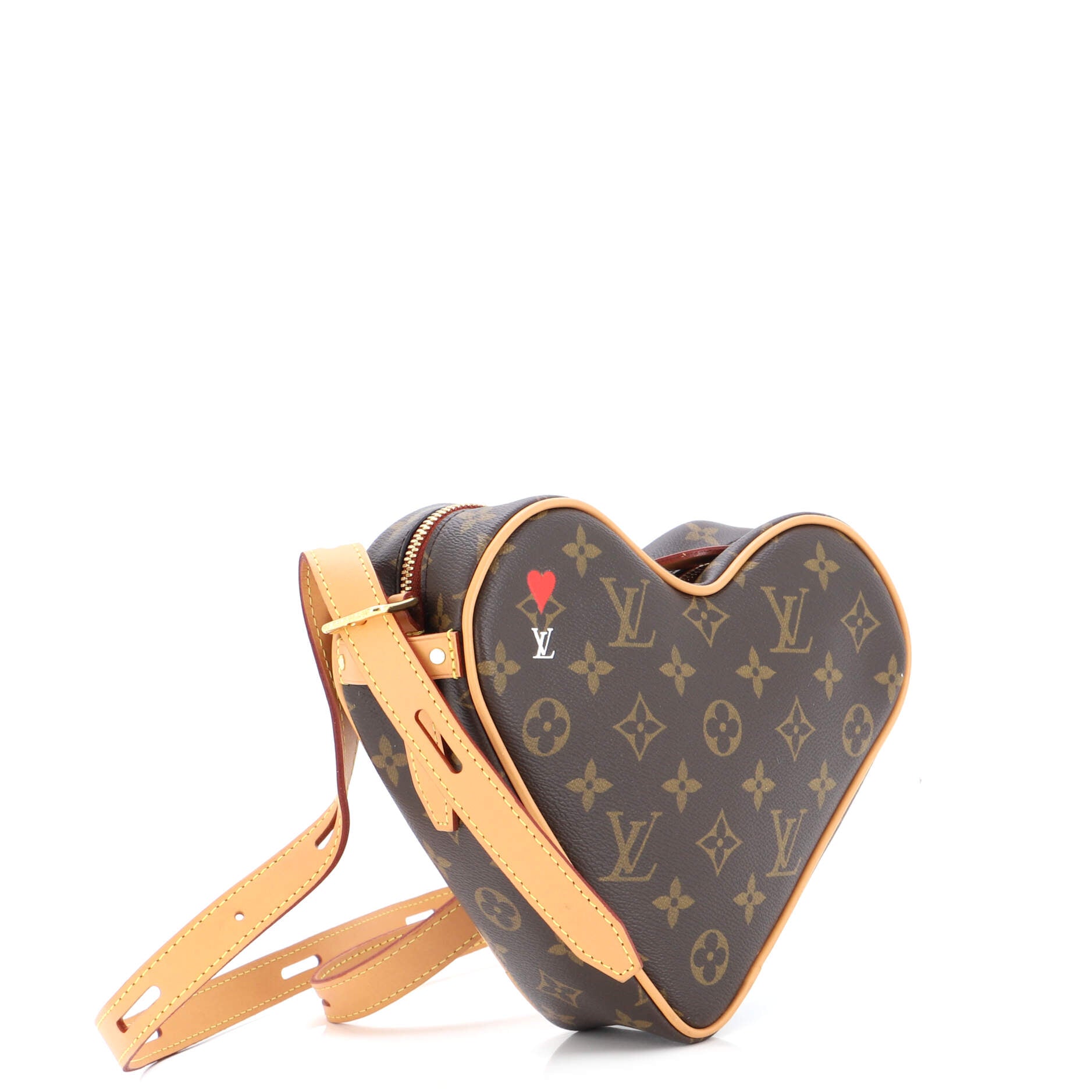 Louis Vuitton Coeur Handbag Limited Edition Game On Monogram Canvas