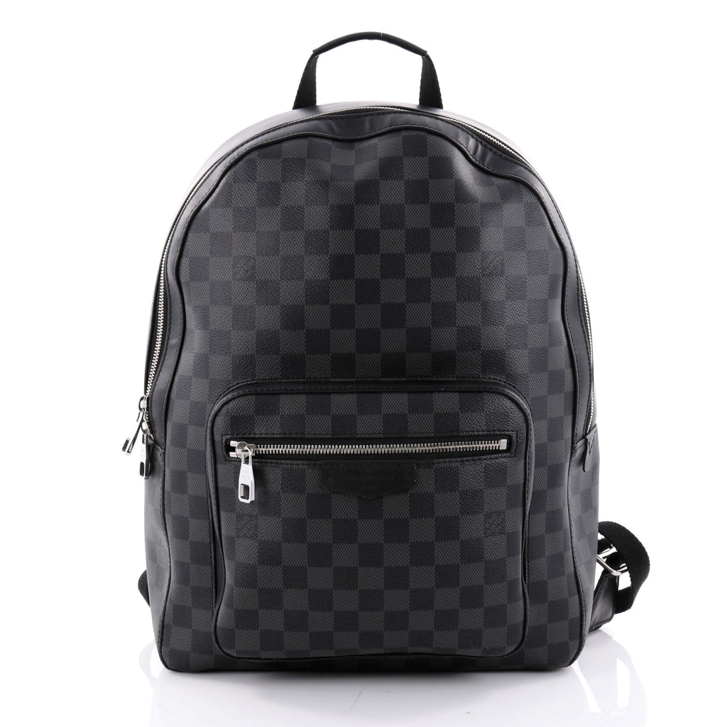 M41815 Louis Vuitton 2016 Leather Lockme Backpack-Black