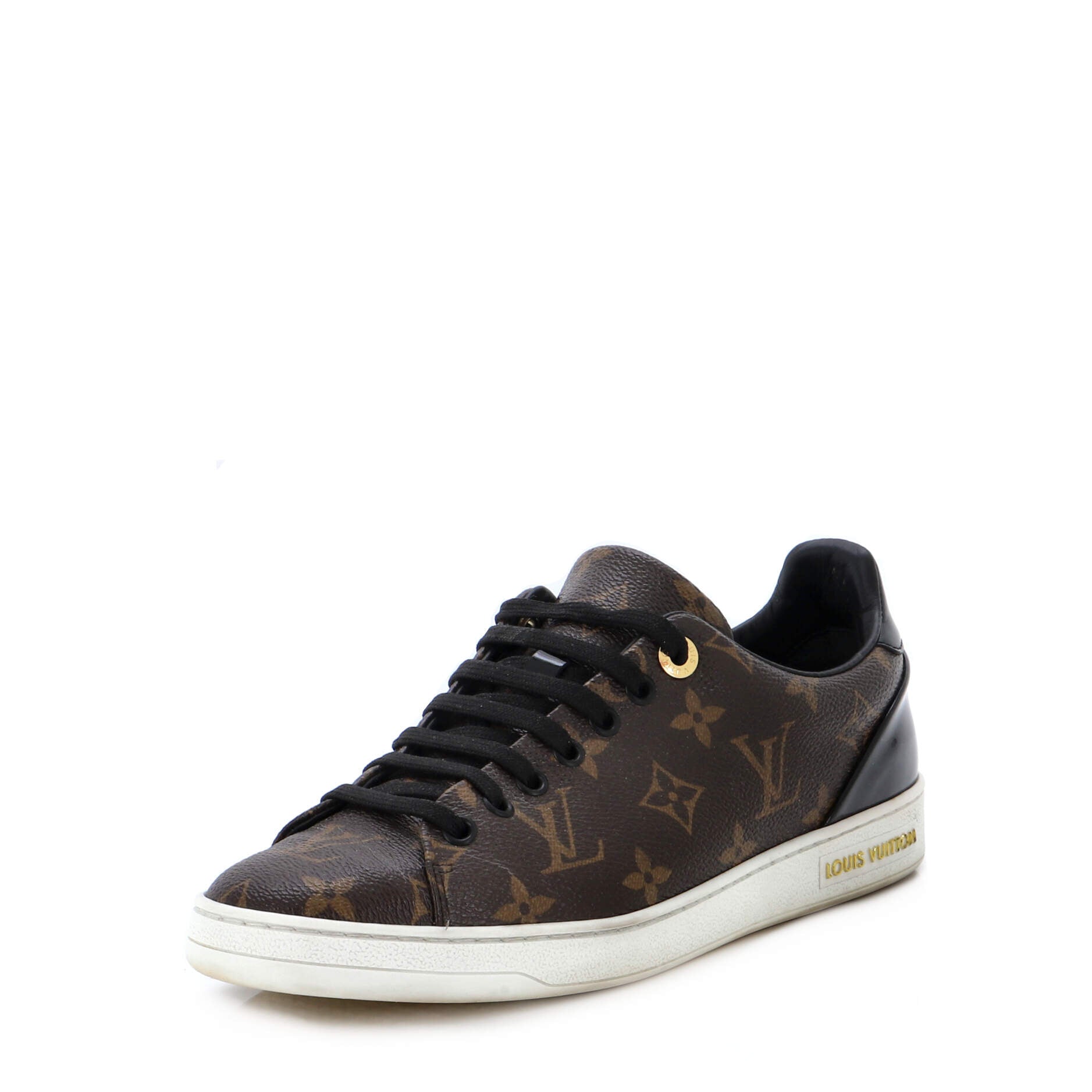 Louis Vuitton Women's Time Out Sneakers Monogram Canvas Brown 2351561