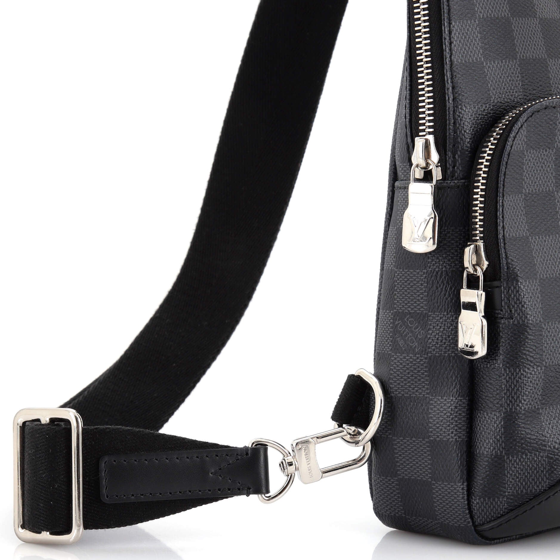 Louis Vuitton Avenue Sling Bag Damier Infini Astral in Leather