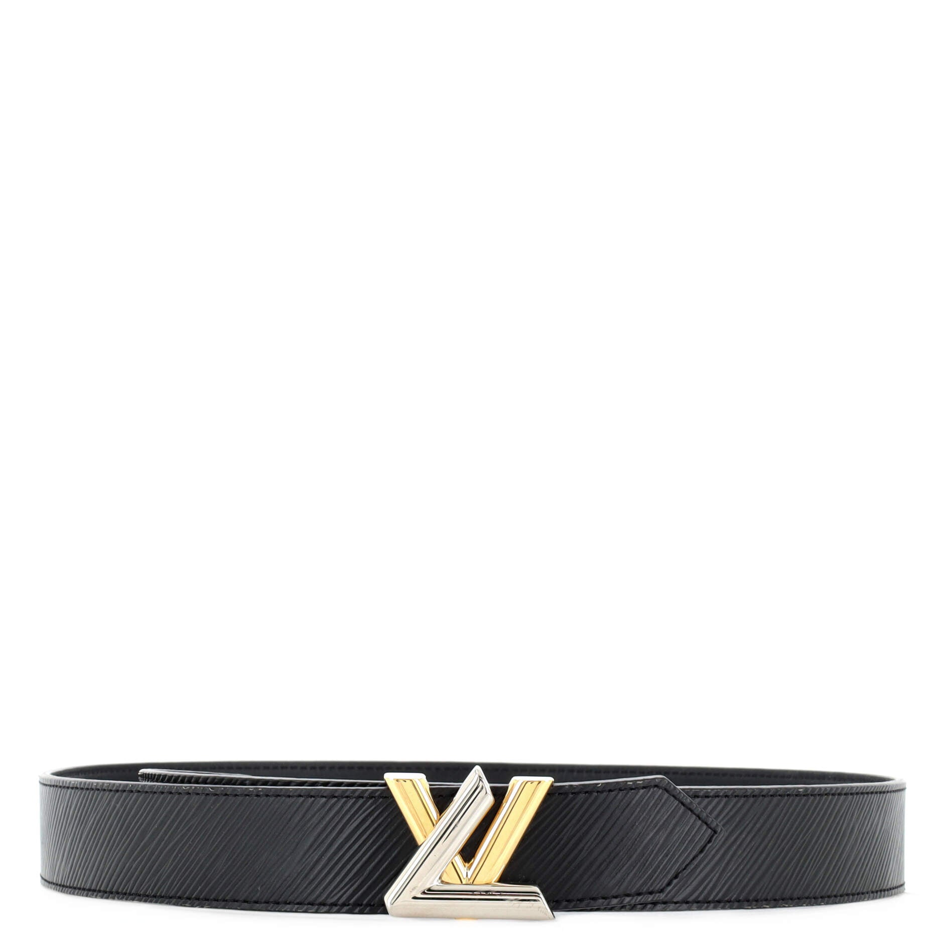 Louis Vuitton 2010s pre-owned engraved-logo Buckle Belt - Farfetch