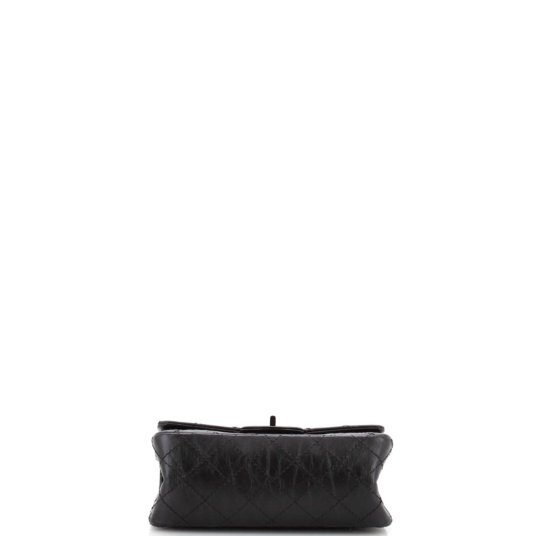 Chanel Black Quilted Lambskin Leather Hampton Clutch Bag - Yoogi's Closet
