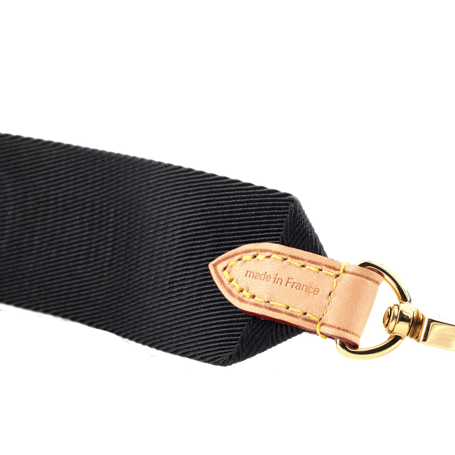 LOUIS VUITTON Reverse Monogram Bandouliere Shoulder Strap XL Black