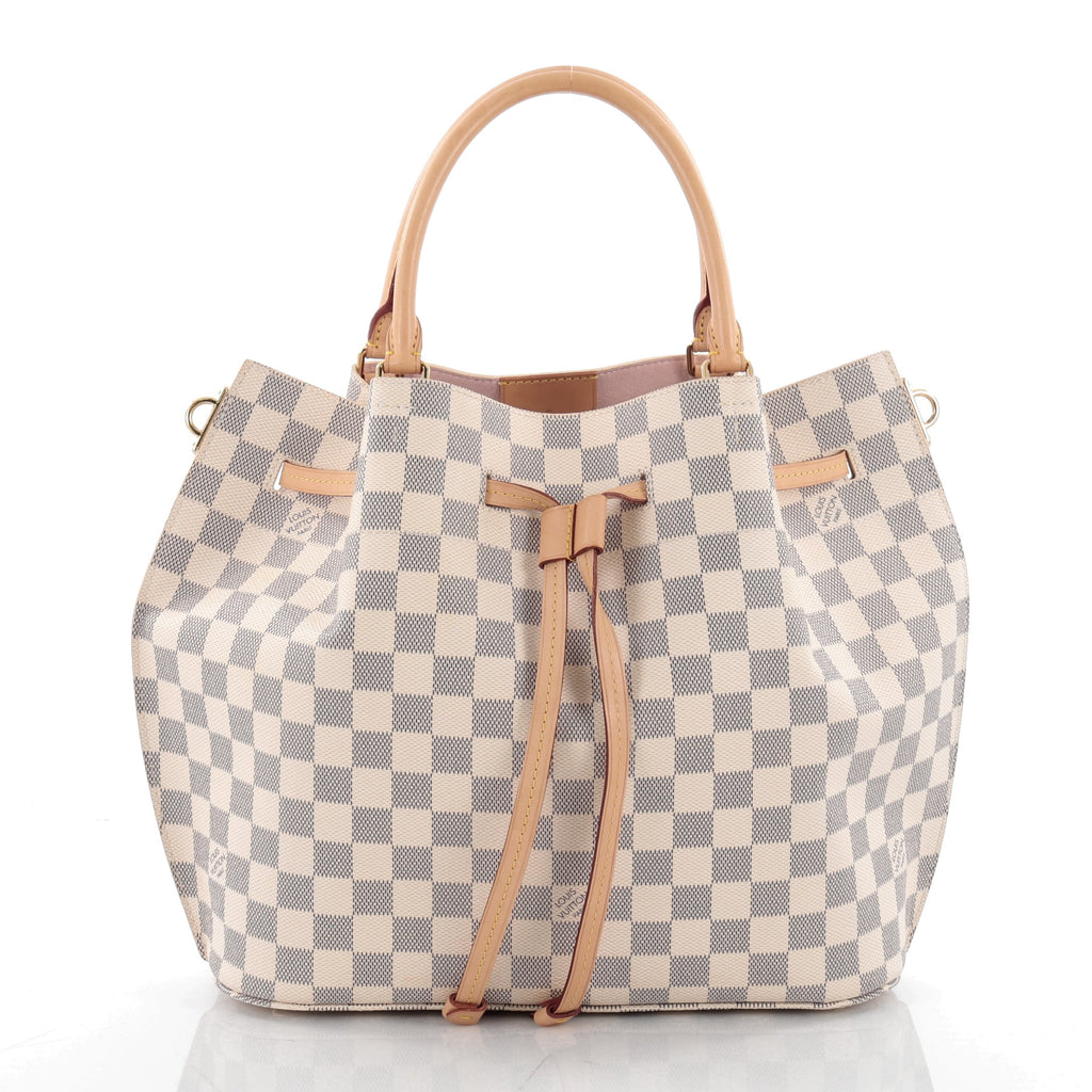 Buy Louis Vuitton Girolata Handbag Damier White 2349501 – Rebag