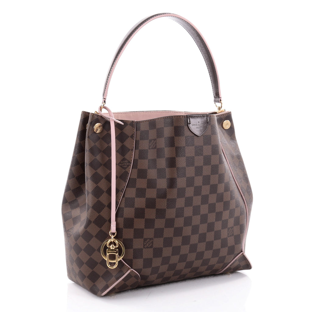 Buy Louis Vuitton Caissa Hobo Damier Brown 2351401 – Trendlee