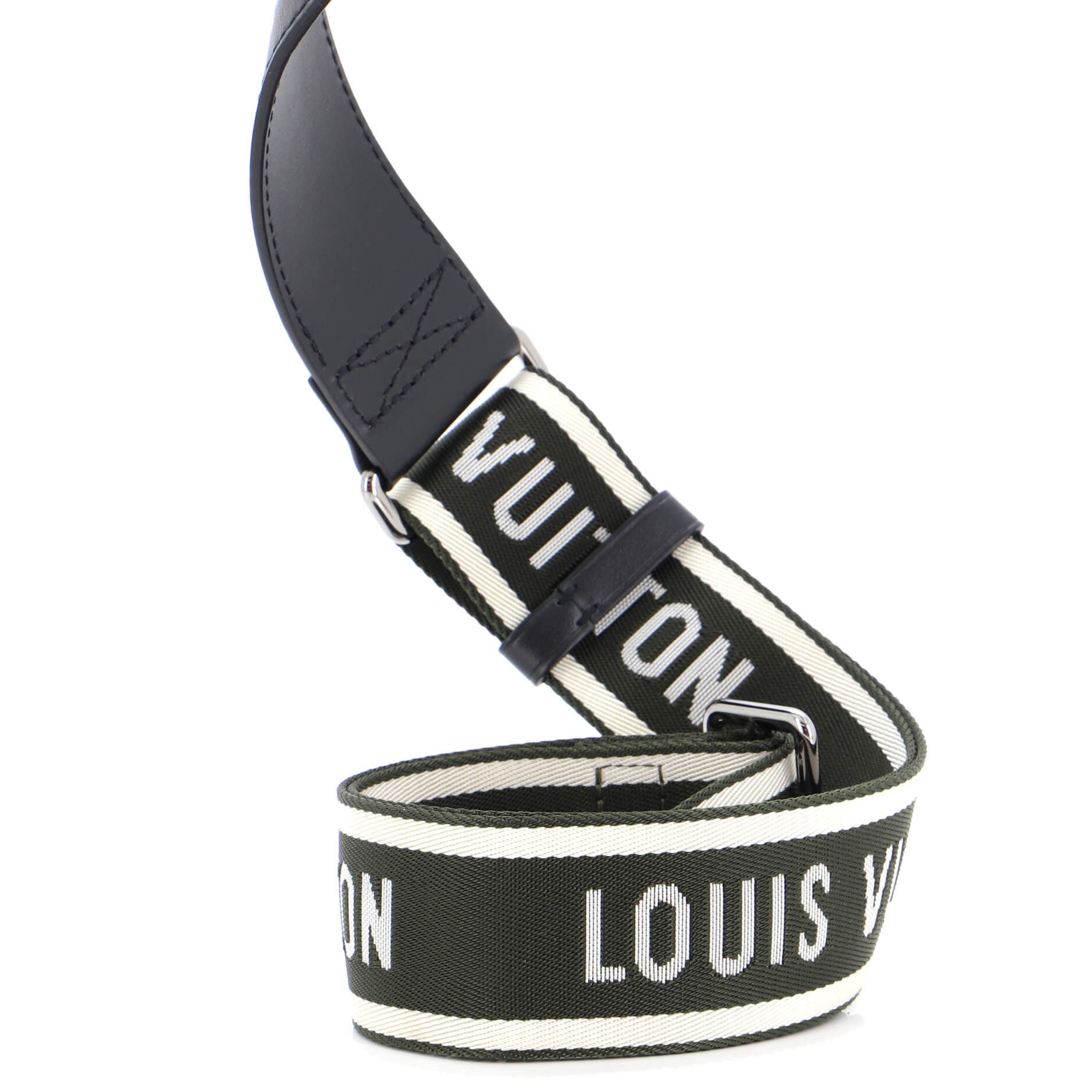 Louis Vuitton Sporty Logo Bandouliere Strap Jacquard Green