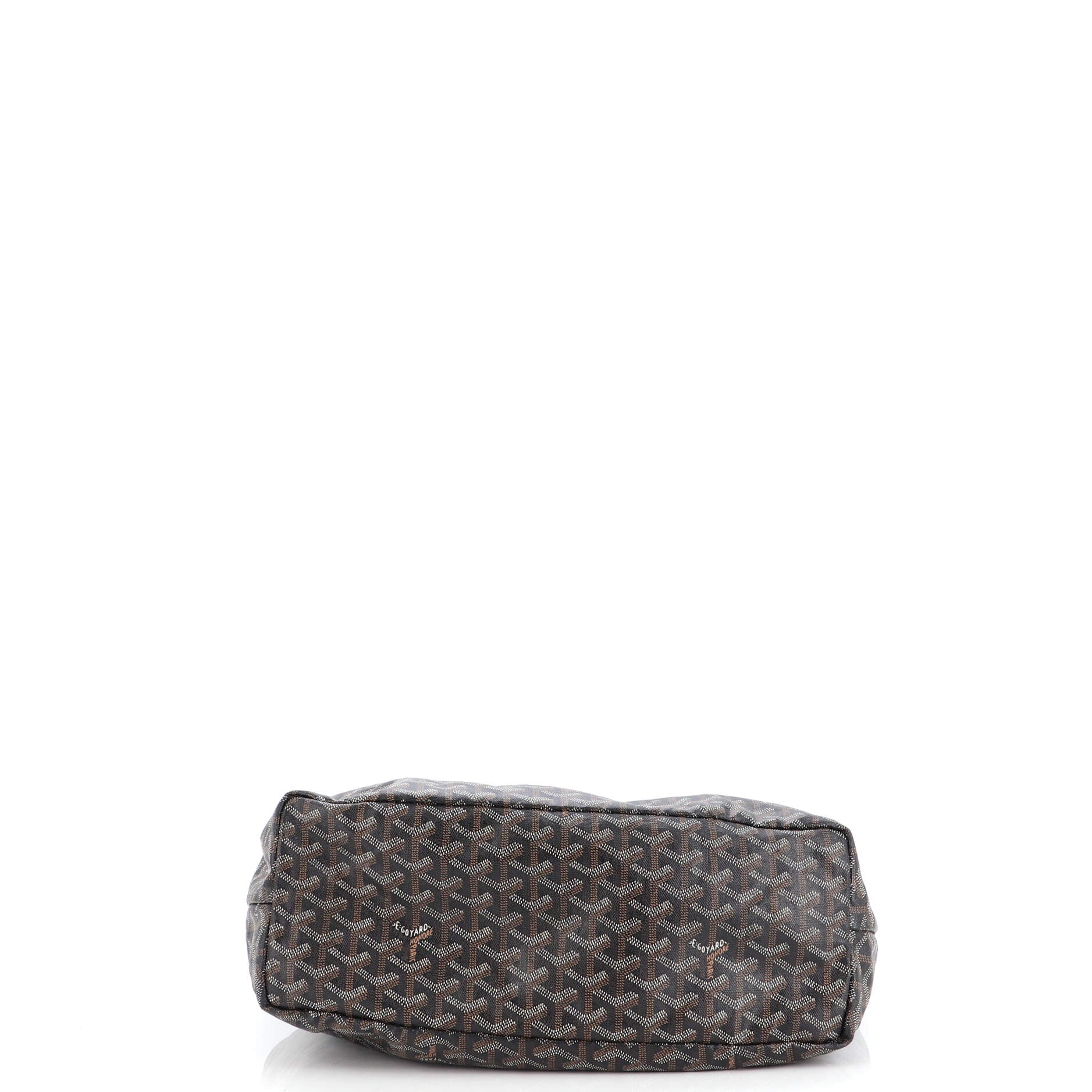 Goyard Toiletry Bag  Boeing 25 Trousse Canvas Bag Gray