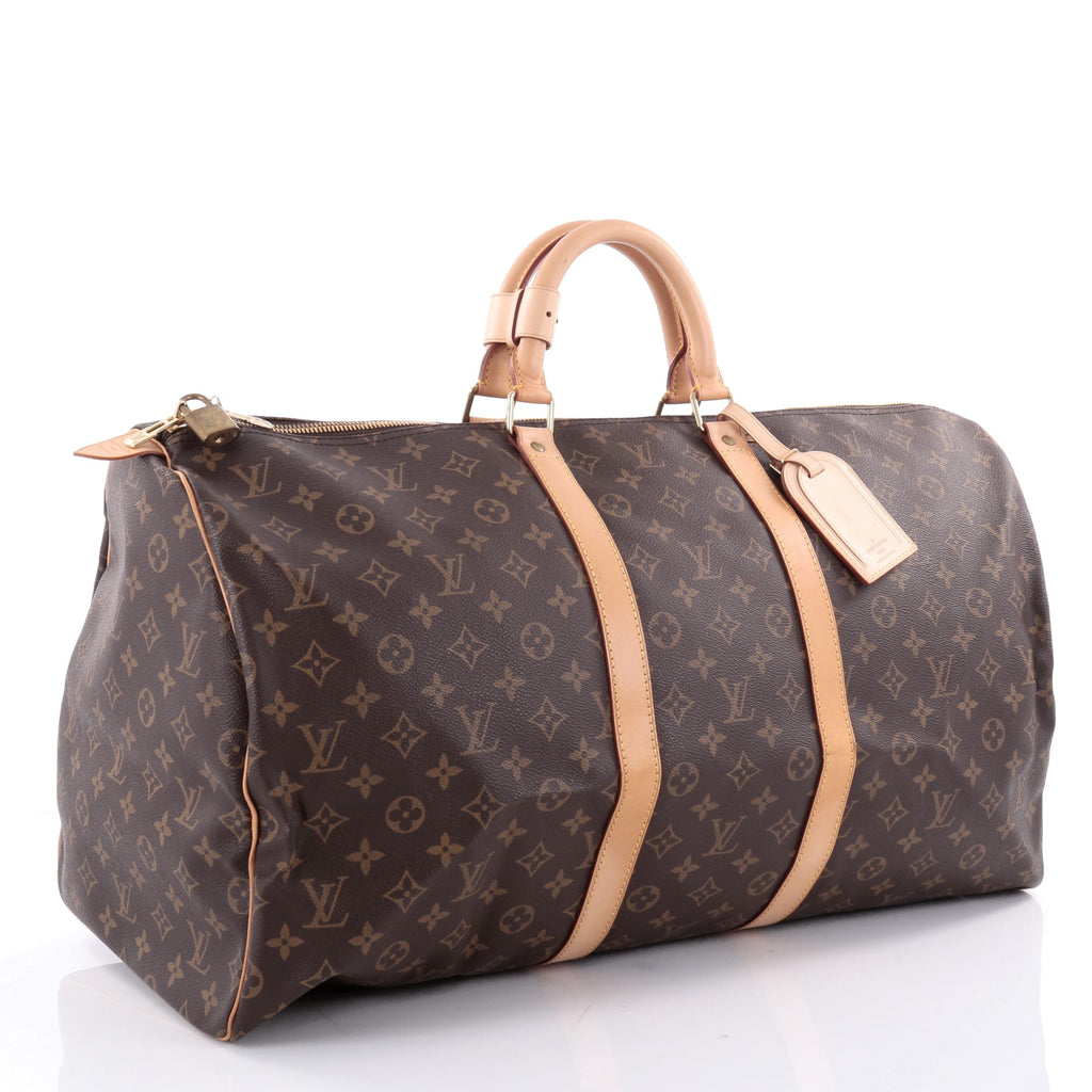 Buy Louis Vuitton Keepall Bag Monogram Canvas 55 Brown 2357003 – Trendlee