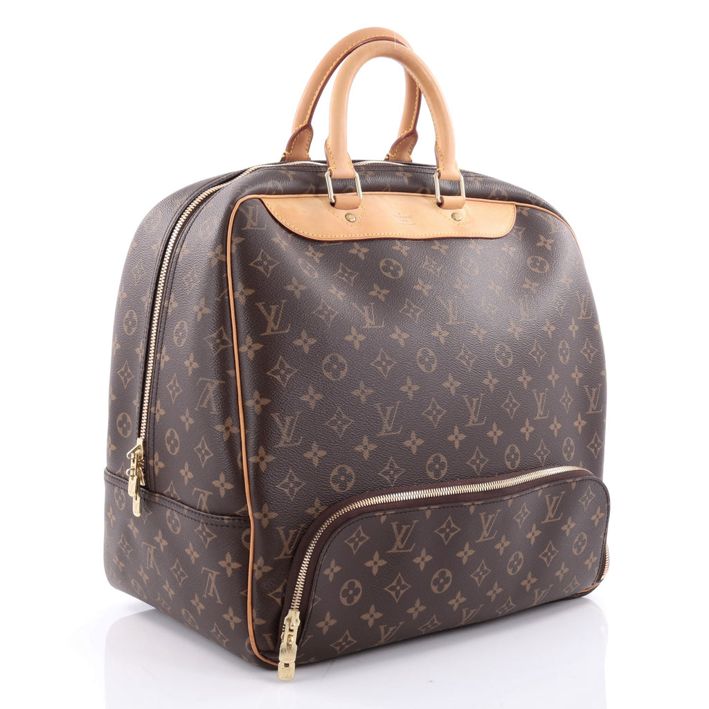 Buy Louis Vuitton Evasion Travel Bag Monogram Canvas MM 2359604 – Trendlee