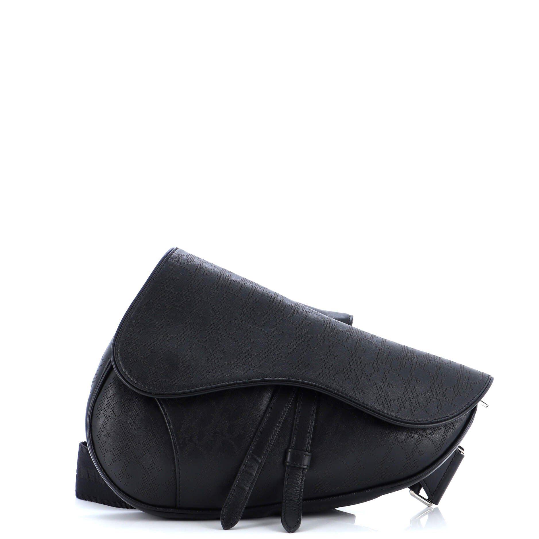 Saddle Crossbody Bag Oblique Galaxy Leather