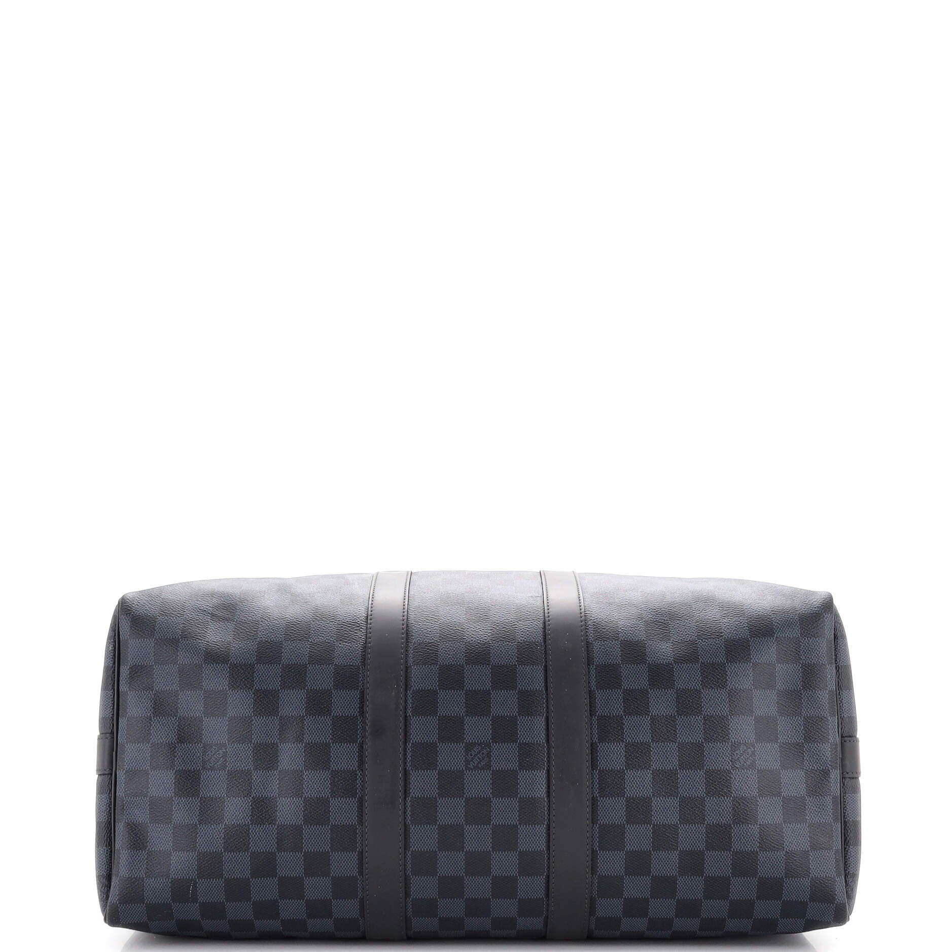 Louis Vuitton Keepall Bandouliere Damier Graphite Alps 55 Black