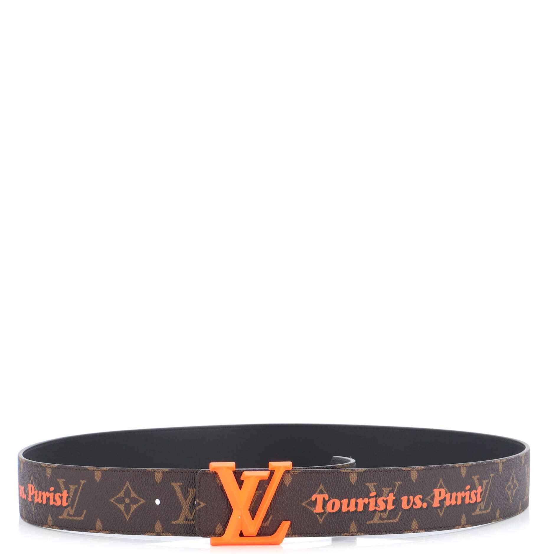 Louis Vuitton LV Iconic Belt Limited Edition Colored Monogram Canvas Medium  Red 1438941