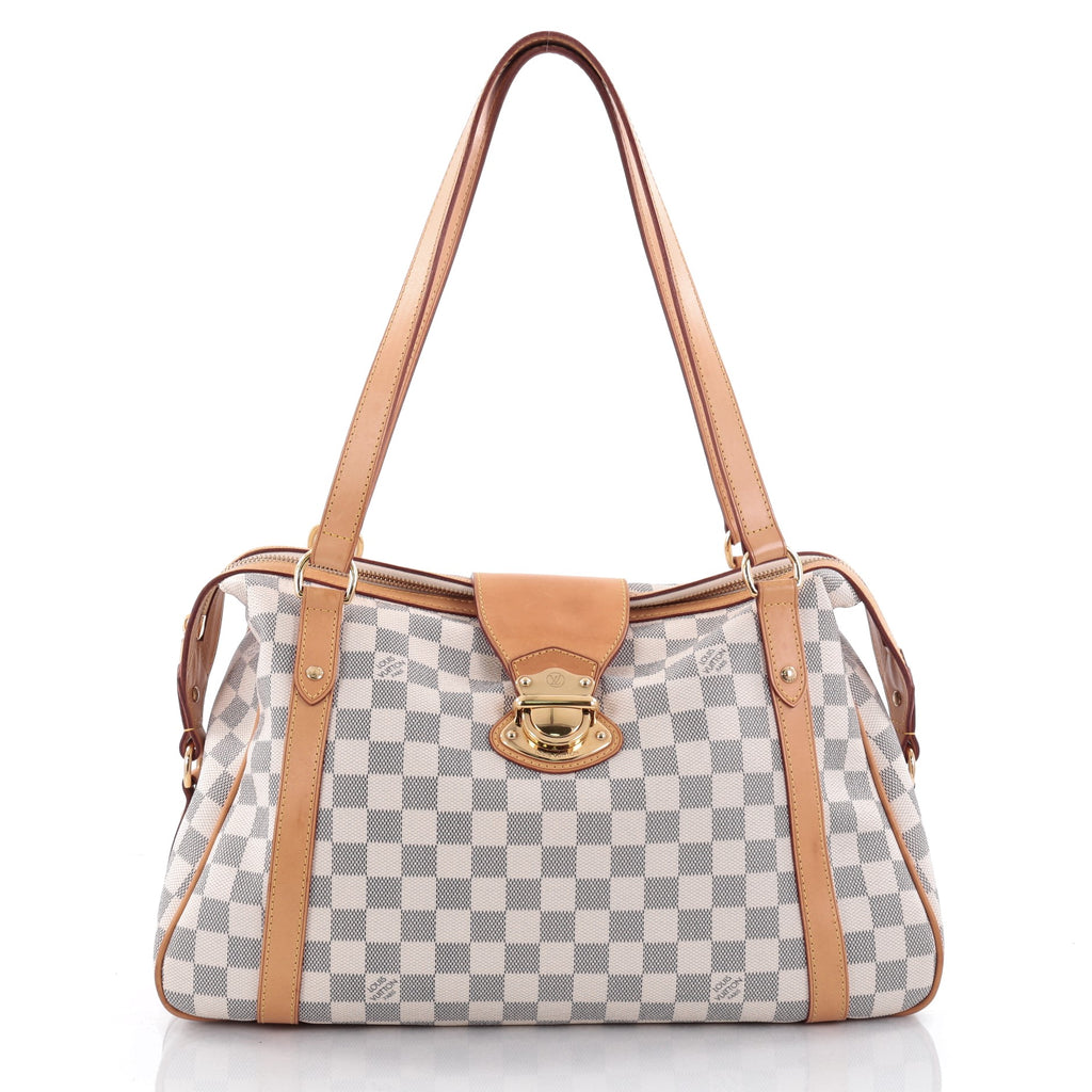 Buy Louis Vuitton Stresa Handbag Damier PM White 2377501 – Rebag