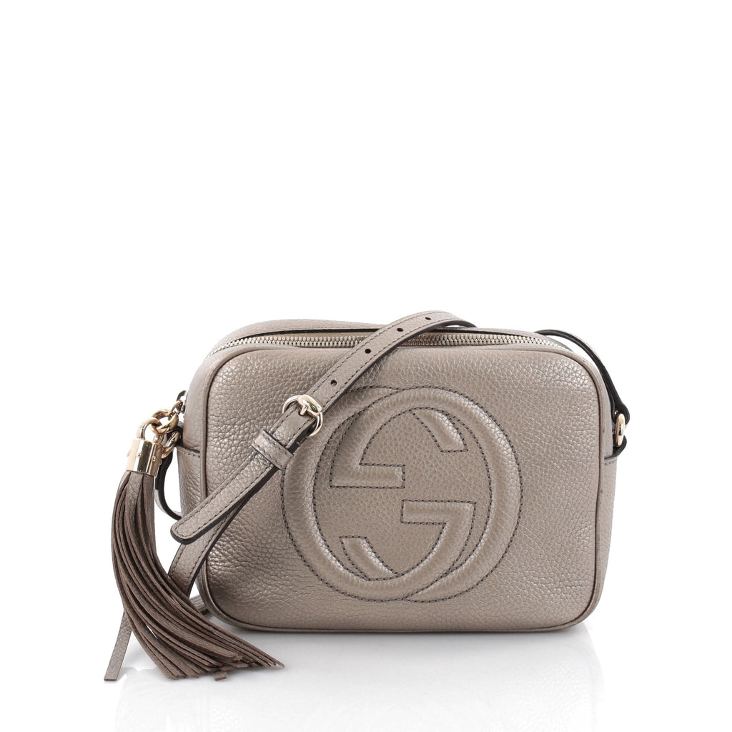 Buy Gucci Soho Disco Crossbody Bag Leather Small Neutral 2383003 – Trendlee